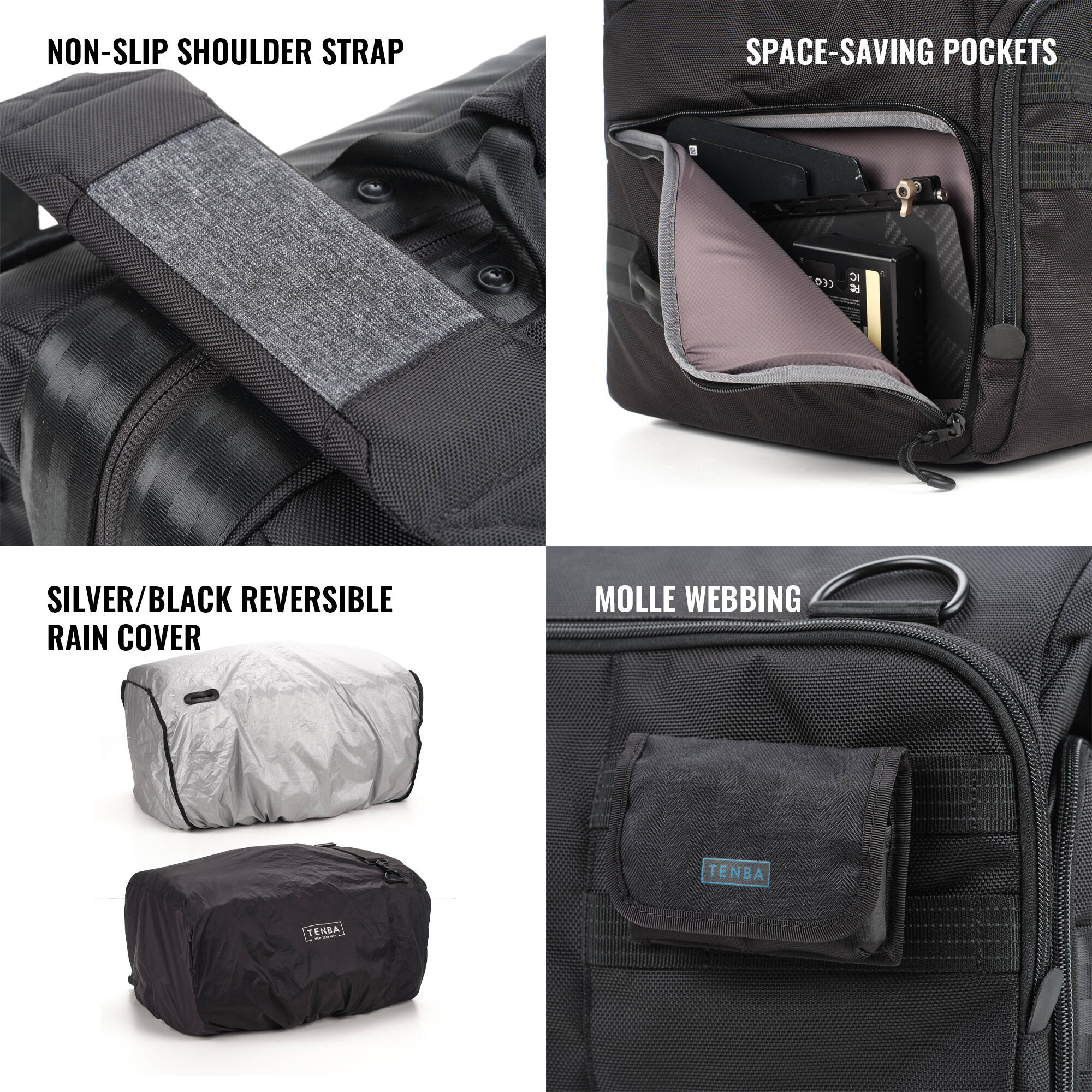 Tenba Cineluxe v2 Sac à bandoulière 24 - Noir
