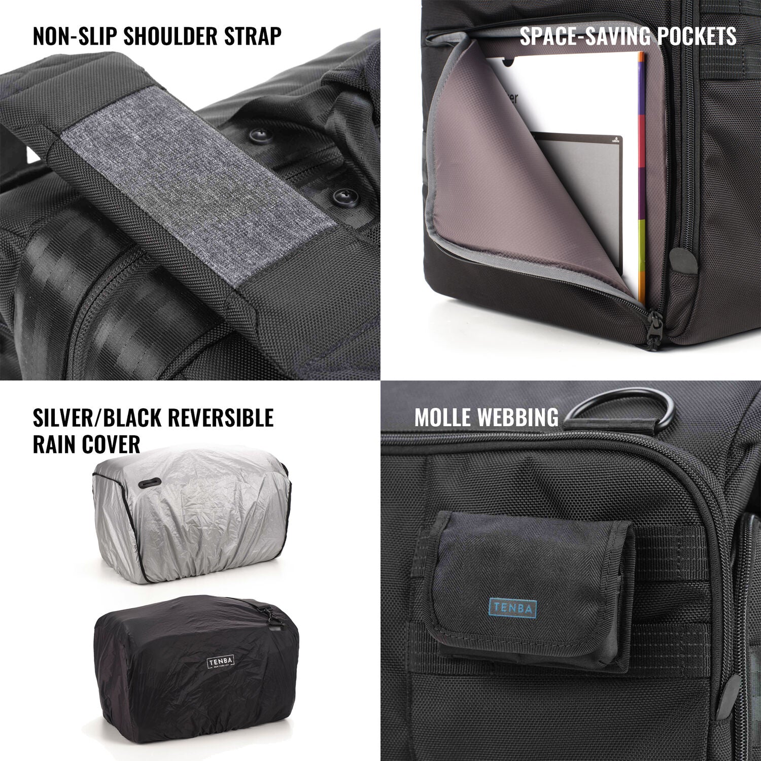 Tenba Cineluxe v2 Sac à bandoulière 24 Hightop - Noir