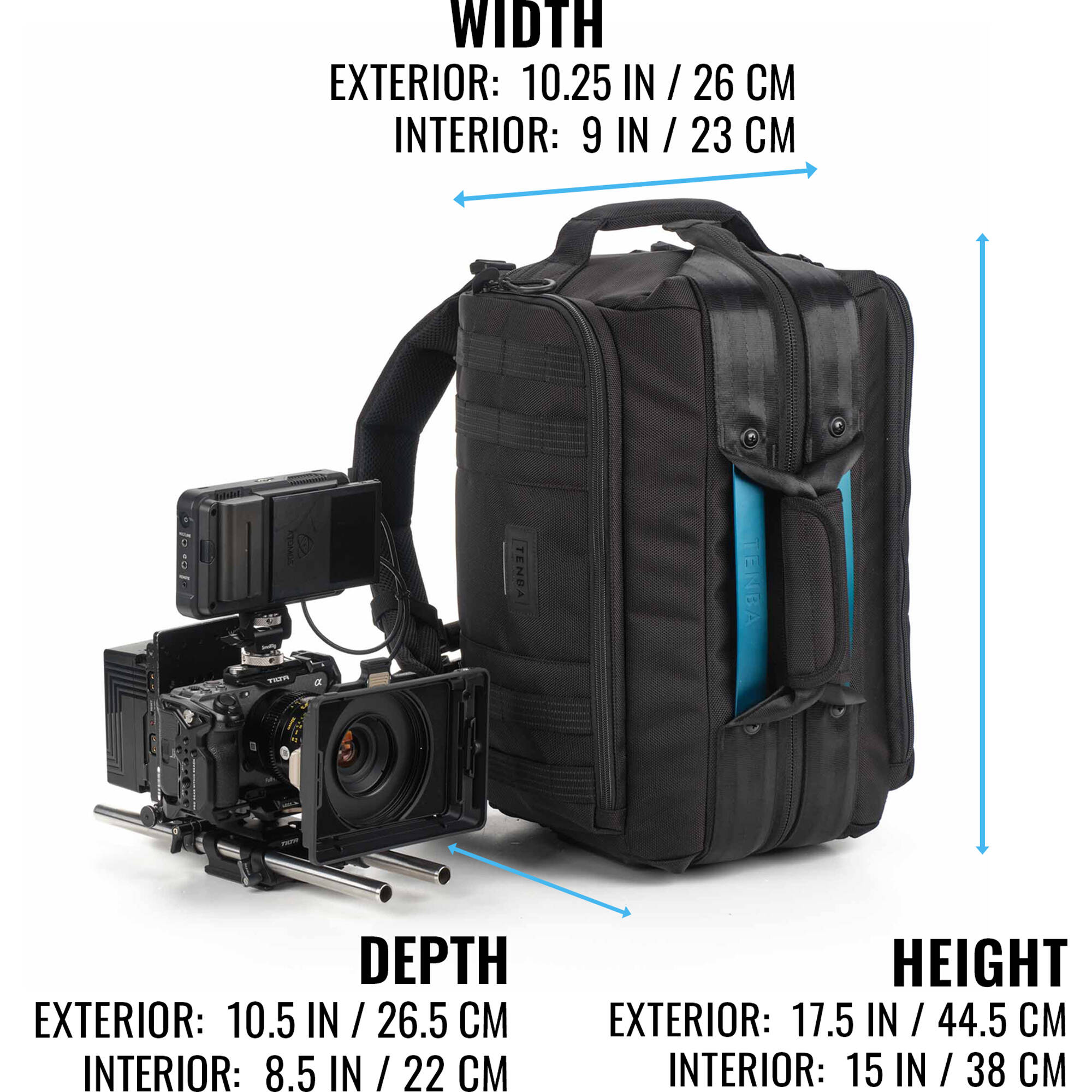 Tenba Cineluxe v2 Sac à dos 16 - Noir