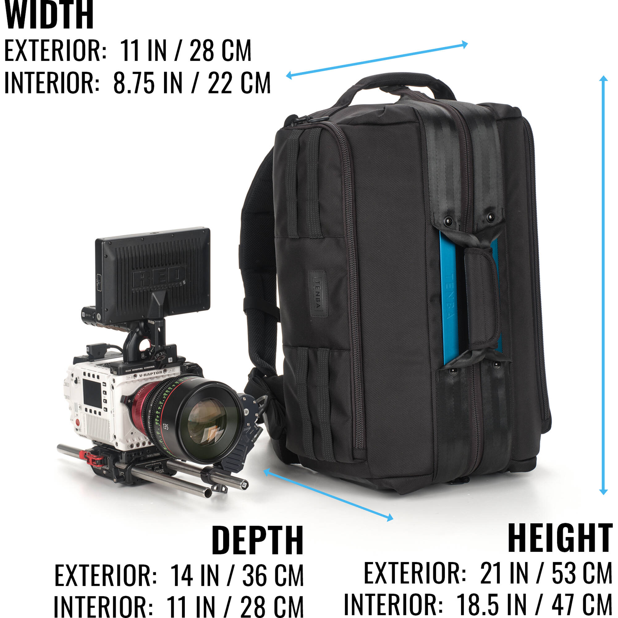 Tenba Cineluxe v2 Sac à dos 21 - Noir