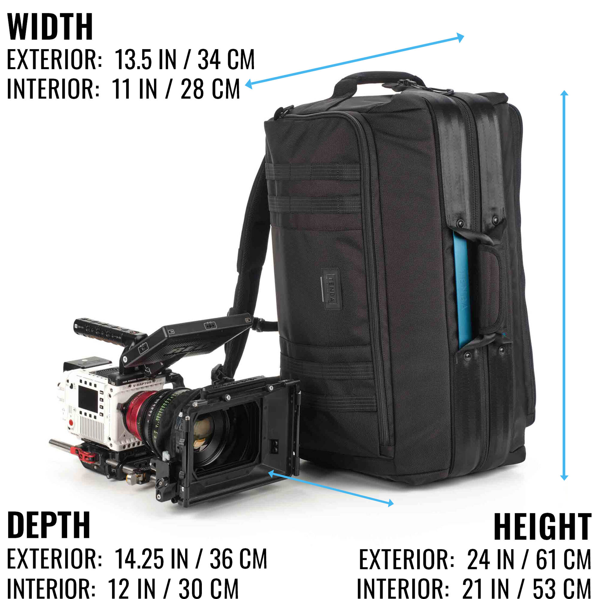 Tenba Cineluxe v2 Sac à dos 24 - Noir