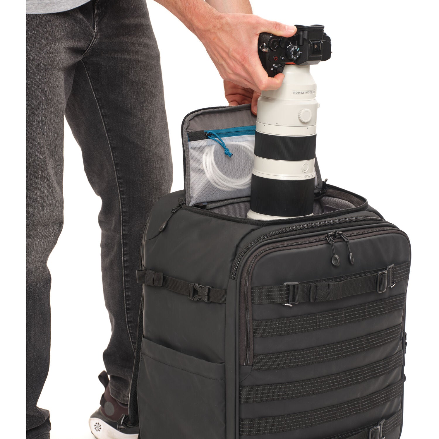 Sac à dos à roulettes Tenba Axis v2 - Noir