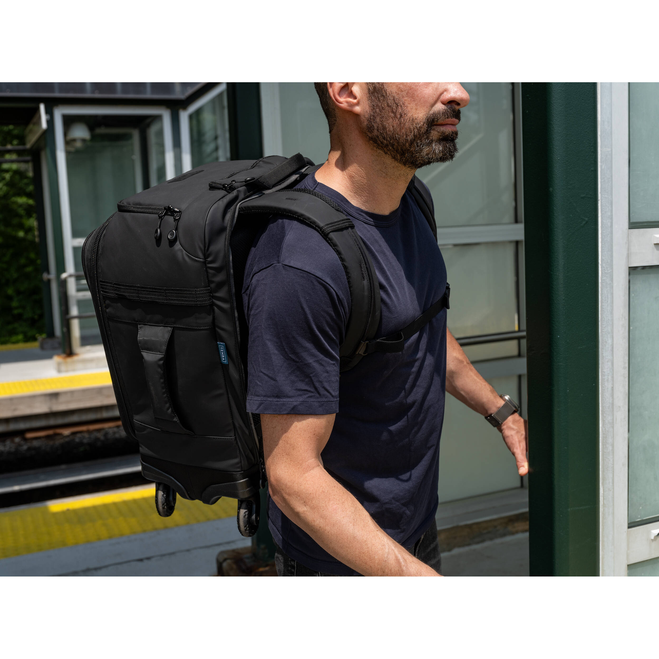 Tenba Axis v2 Rolling Backpack - MultiCam Black