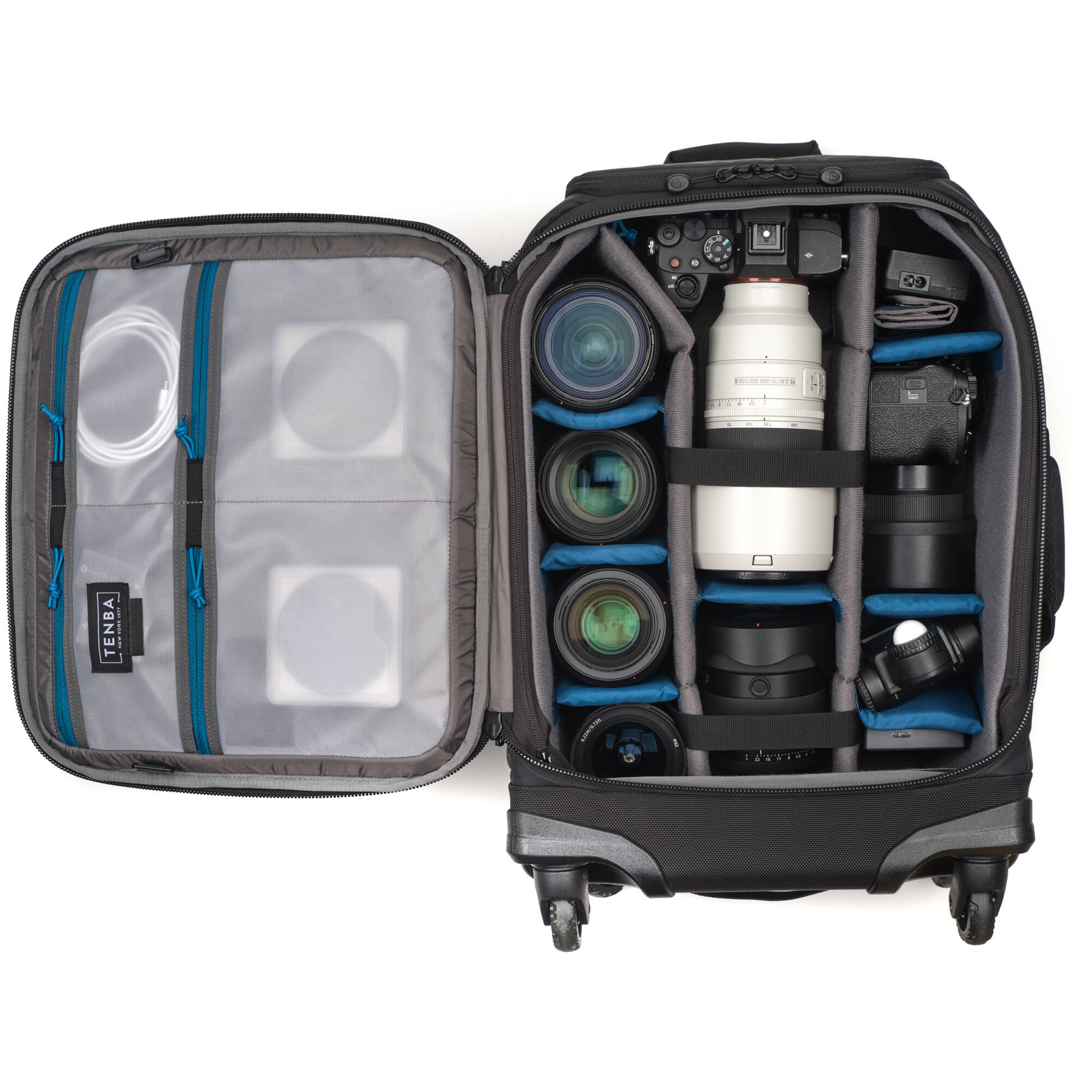 Tenba Axis v2 Rolling Backpack - MultiCam Black