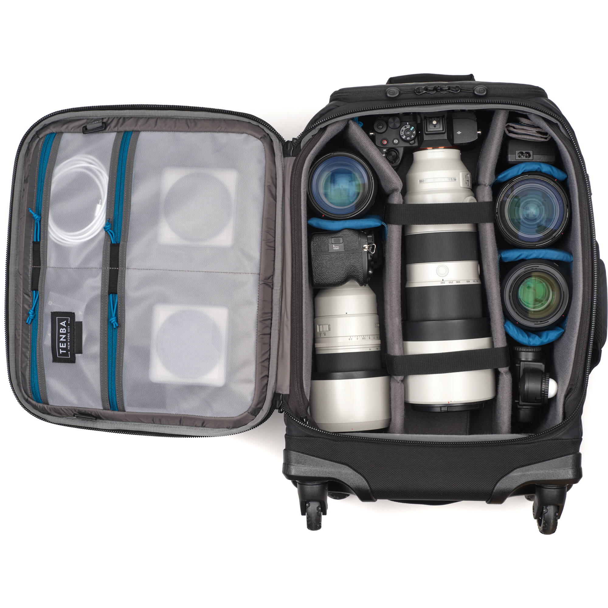 Tenba Axis v2 Rolling Backpack - MultiCam Black
