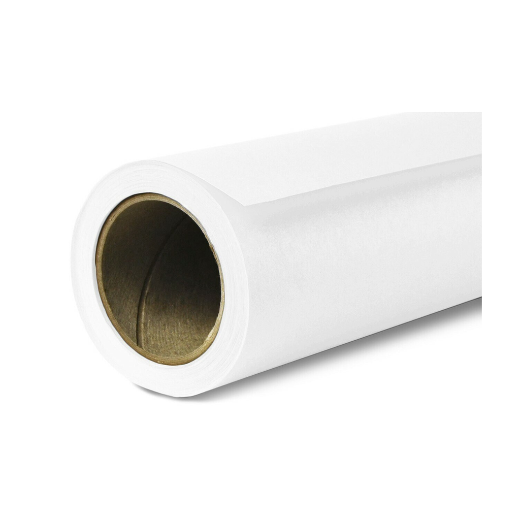 Savage Widetone Seamless Background Paper - #66 Pure White 107 x 12yd