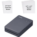 Canon Selphy QX20 Imprimante photo compacte (gris foncé)