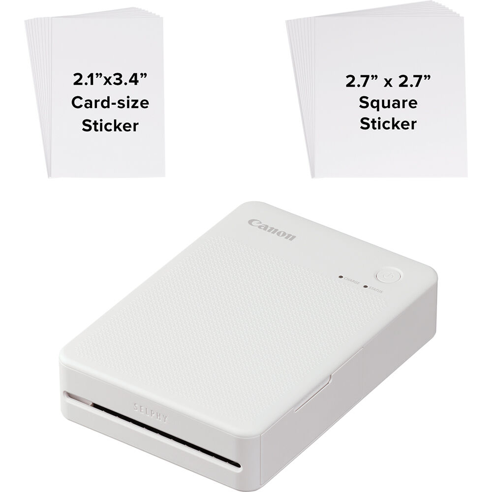 Canon SELPHY QX20 ホワイト Canon SELPHY QX20 Compact Photo Printer (White) | Free Shipping