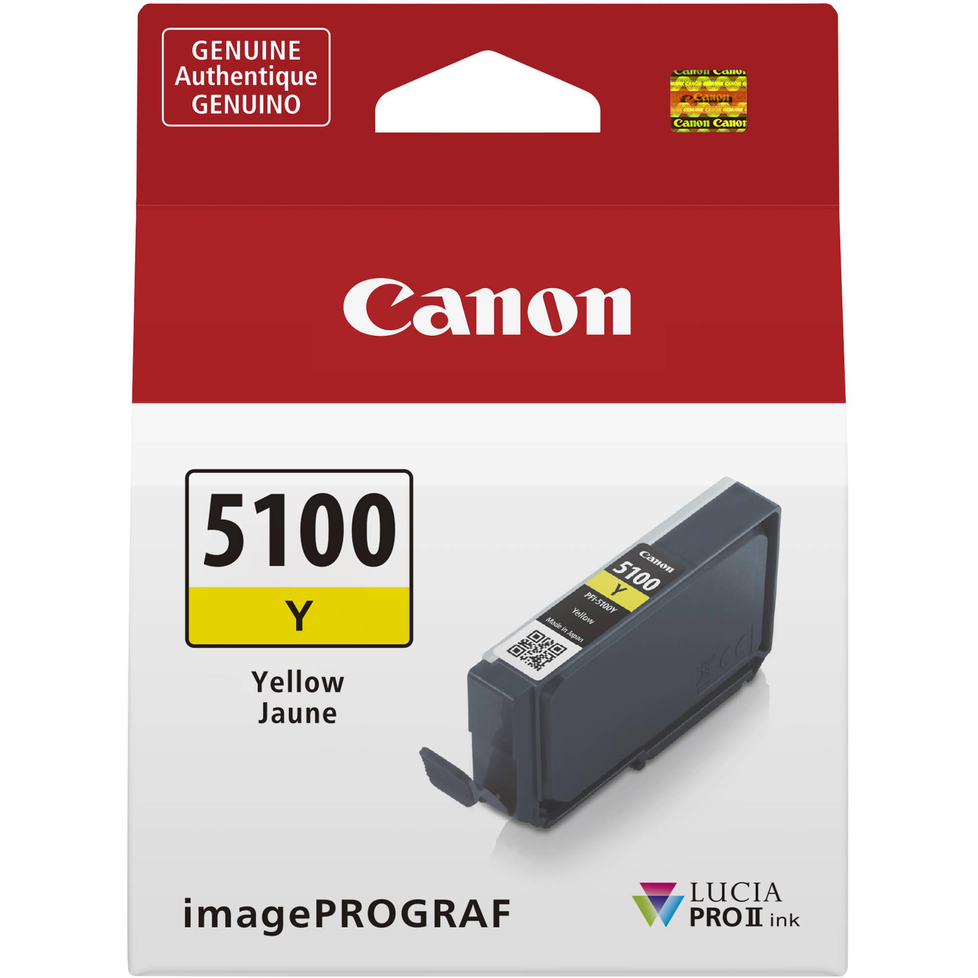 Canon PFI-5100 LUCIA PRO II Yellow Ink Tank (14.4mL)