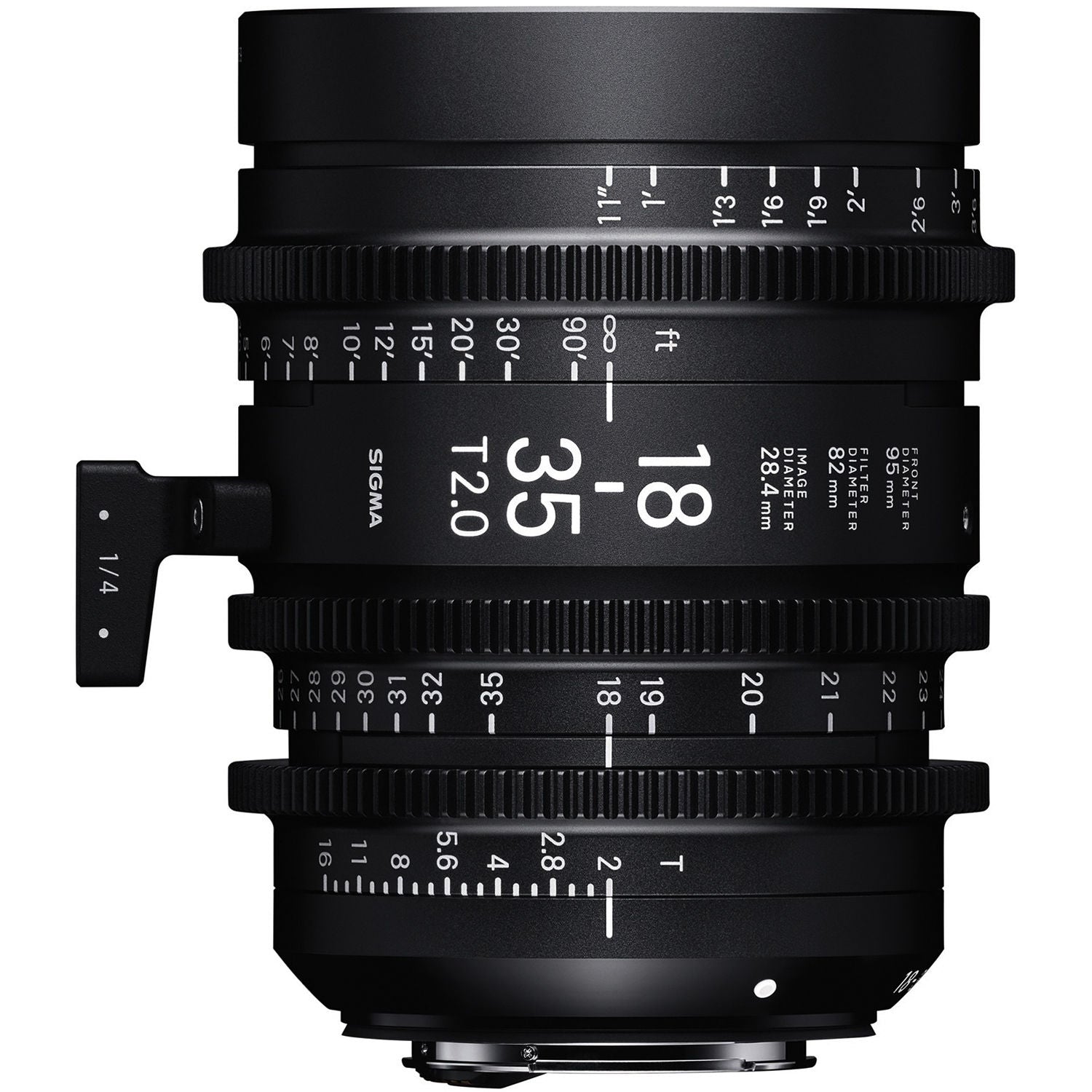Sigma 18-35 mm T2 Lens de zoom à grande vitesse (PL)