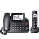 Panasonic KXTGF870B - Téléphone numérique / sans fil à 1 manche avec système de réponse - boîte endommagée