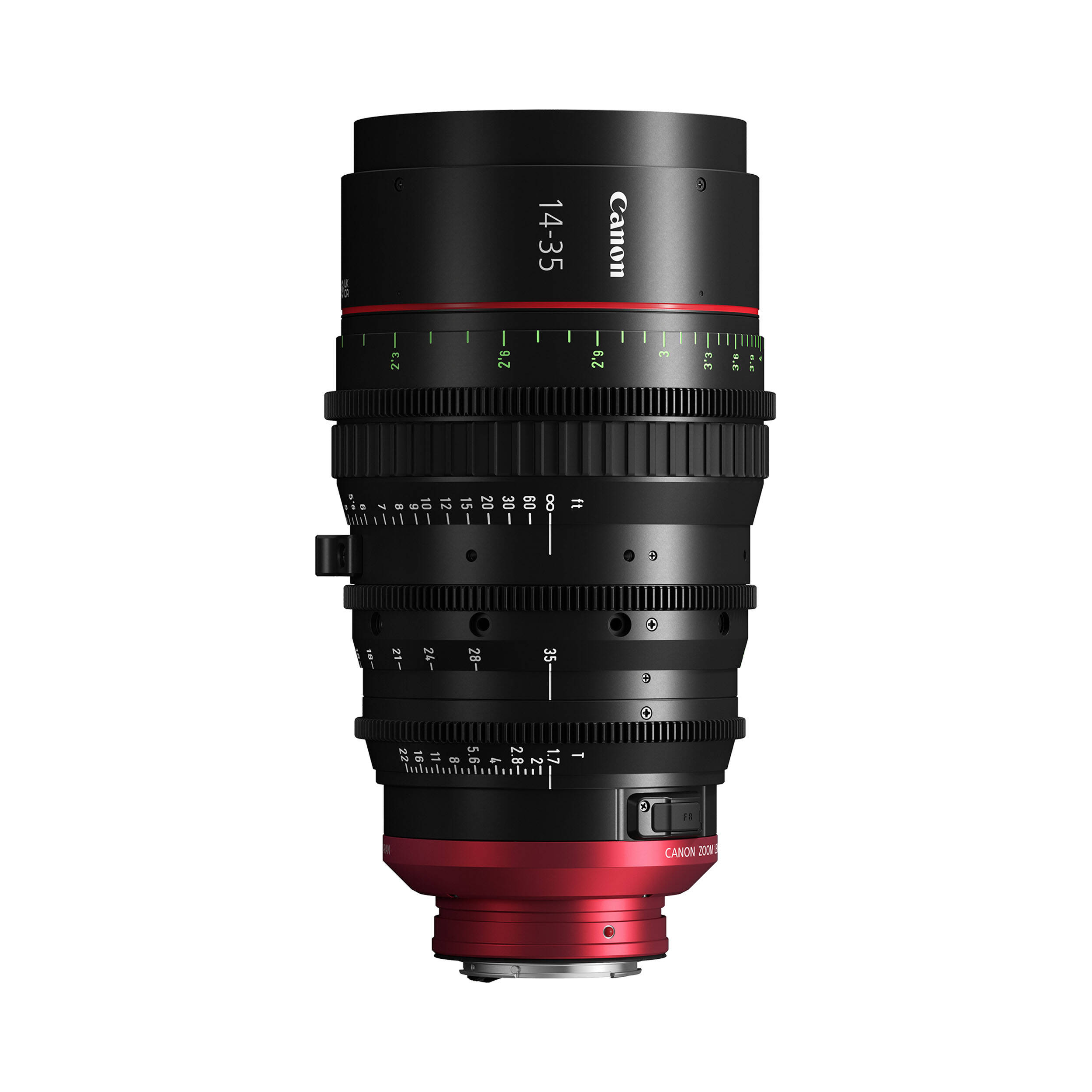 Canon CN-E Flex Zoom 14-35mm T1.7 Super35 Cinema EOS Lens (EF Mount)