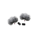 Rycote Grey Lavalier Windjammer - pair