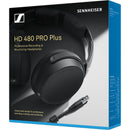 Sennheiser HD 480 PRO Plus Professional Recording and Monitoring Headphones