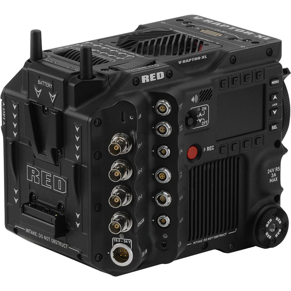 RED DIGITAL CINEMA V-RAPTOR XL [X] 8K VV Camera (V-Mount)