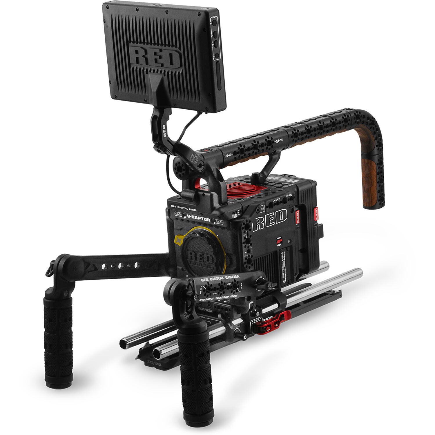 RED DIGITAL CINEMA V-RAPTOR [X] Z Mount Production Pack (Gold Mount)