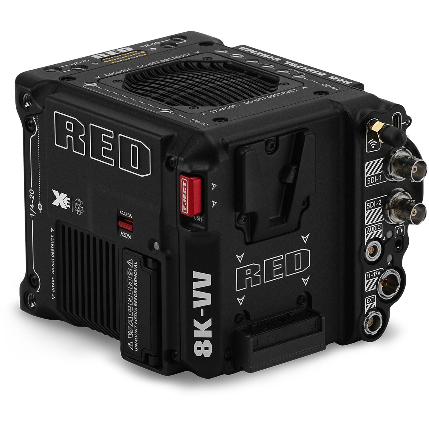 RED DIGITAL CINEMA V-RAPTOR XE 8K VV Camera (Canon RF)