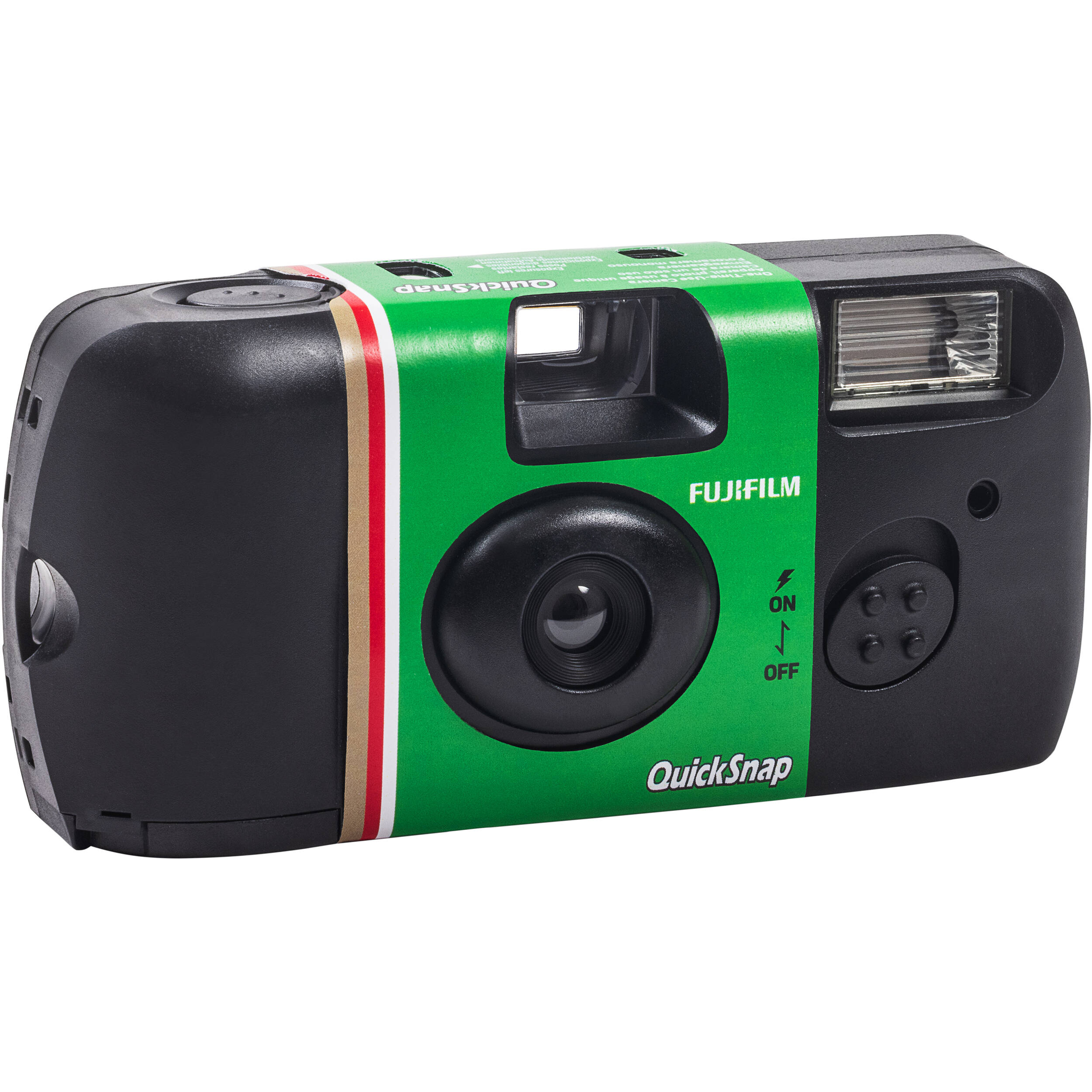 FUJIFILM QuickSnap Flash 400 One-Time-Use Disposable Camera (27 Exposures, 2-Pack)