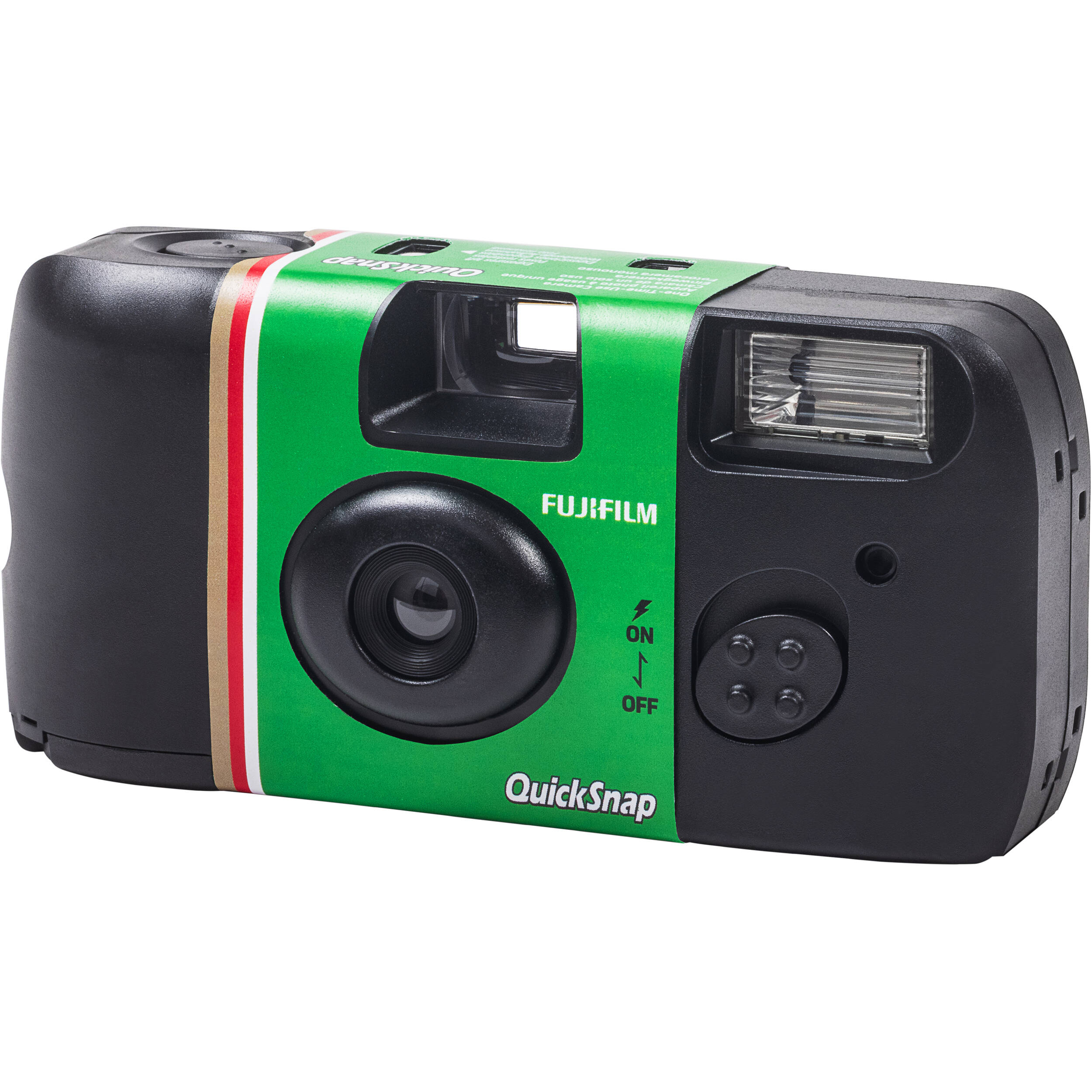 FUJIFILM QuickSnap Flash 400 One-Time-Use Disposable Camera (27 Exposures, 2-Pack)