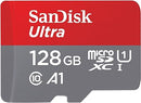 SanDisk Ultra MicroSDXC UHS-I 128GB 80/MBS U1 A1 Memory Card