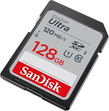 SanDisk 128GB Ultra SDXC UHS-I U1 Class 10 Memory Card