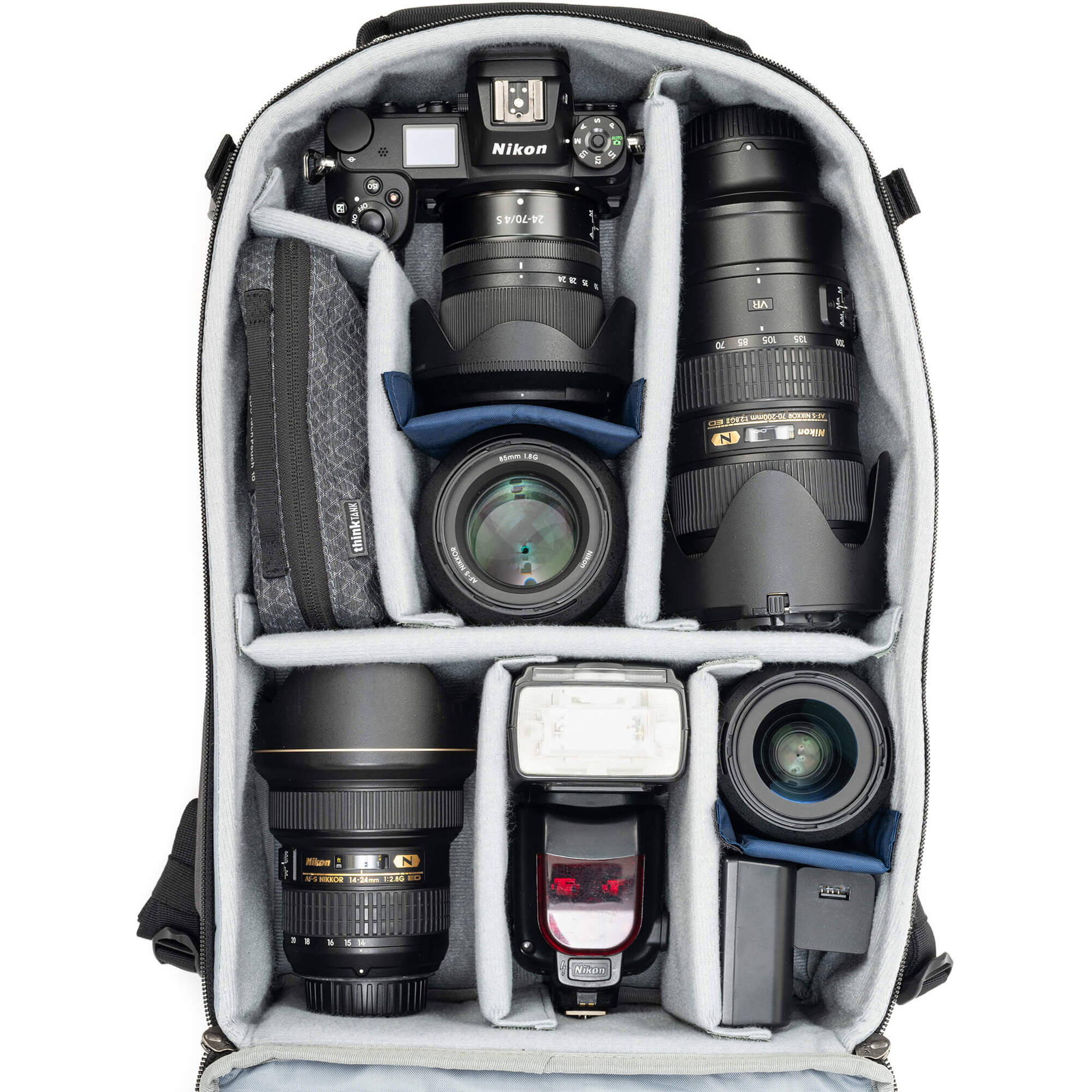 Think Tank Photo Mirrorless Mover Camera Backpack (Cool Gray, 18L)