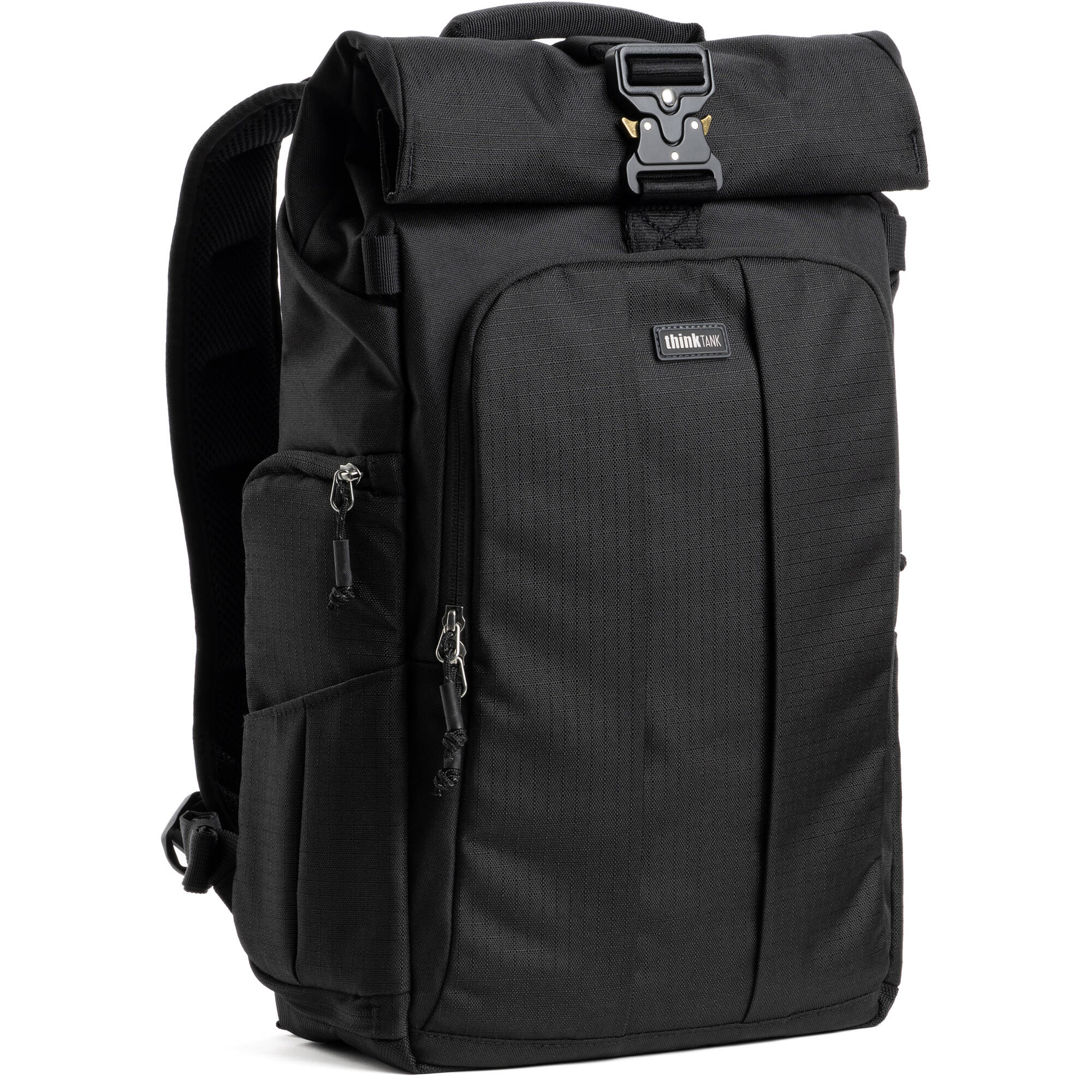 Think Tank Photo FocusPoint Rolltop Camera Backpack (Asphalt Black, 22 L)