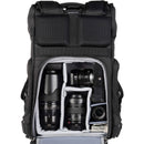 Think Tank Photo FocusPoint Rolltop Camera Backpack (Asphalt Black, 22 L)