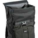 Think Tank Photo FocusPoint Rolltop Camera Backpack (Asphalt Black, 22 L)