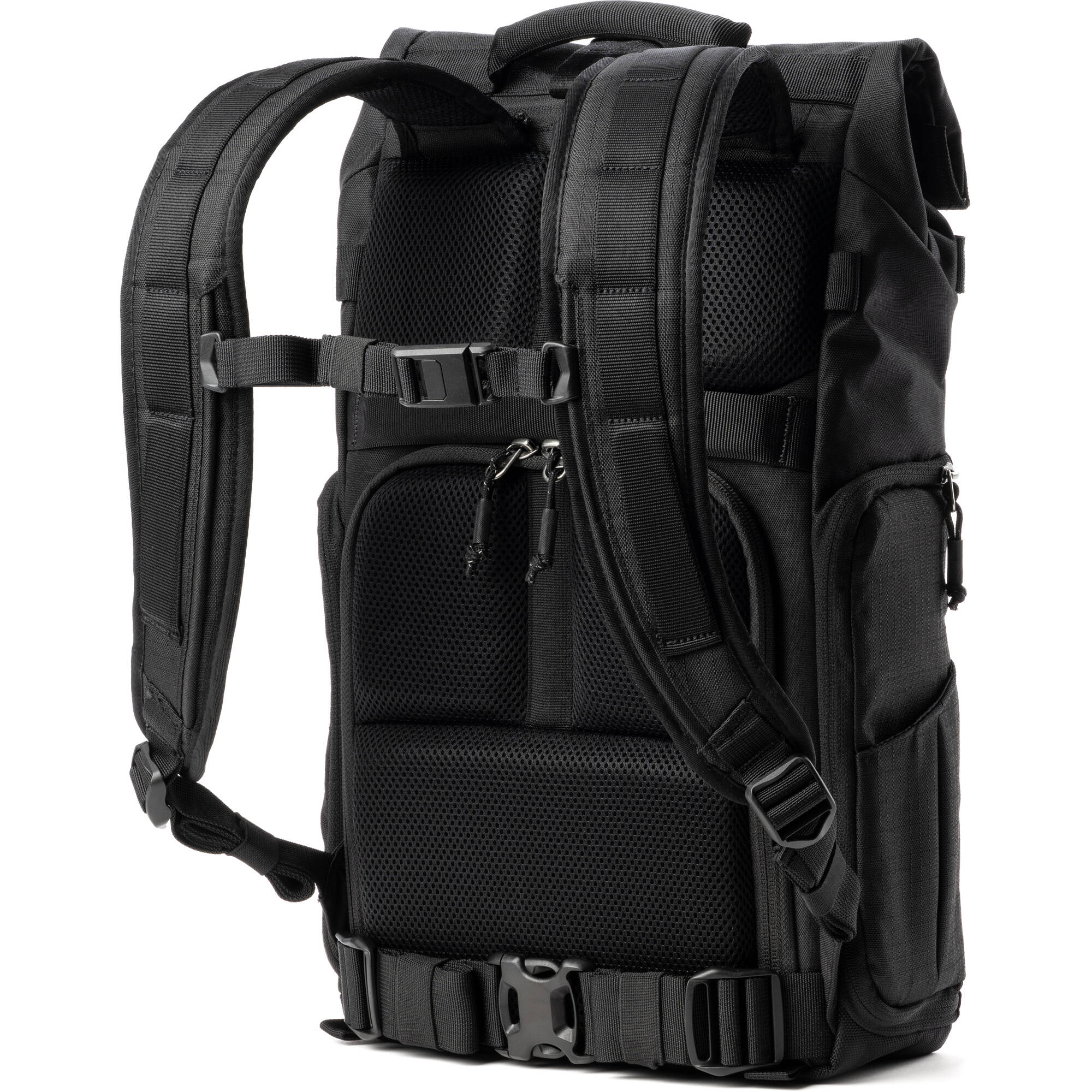 Think Tank Photo FocusPoint Rolltop Camera Backpack (Asphalt Black, 22 L)