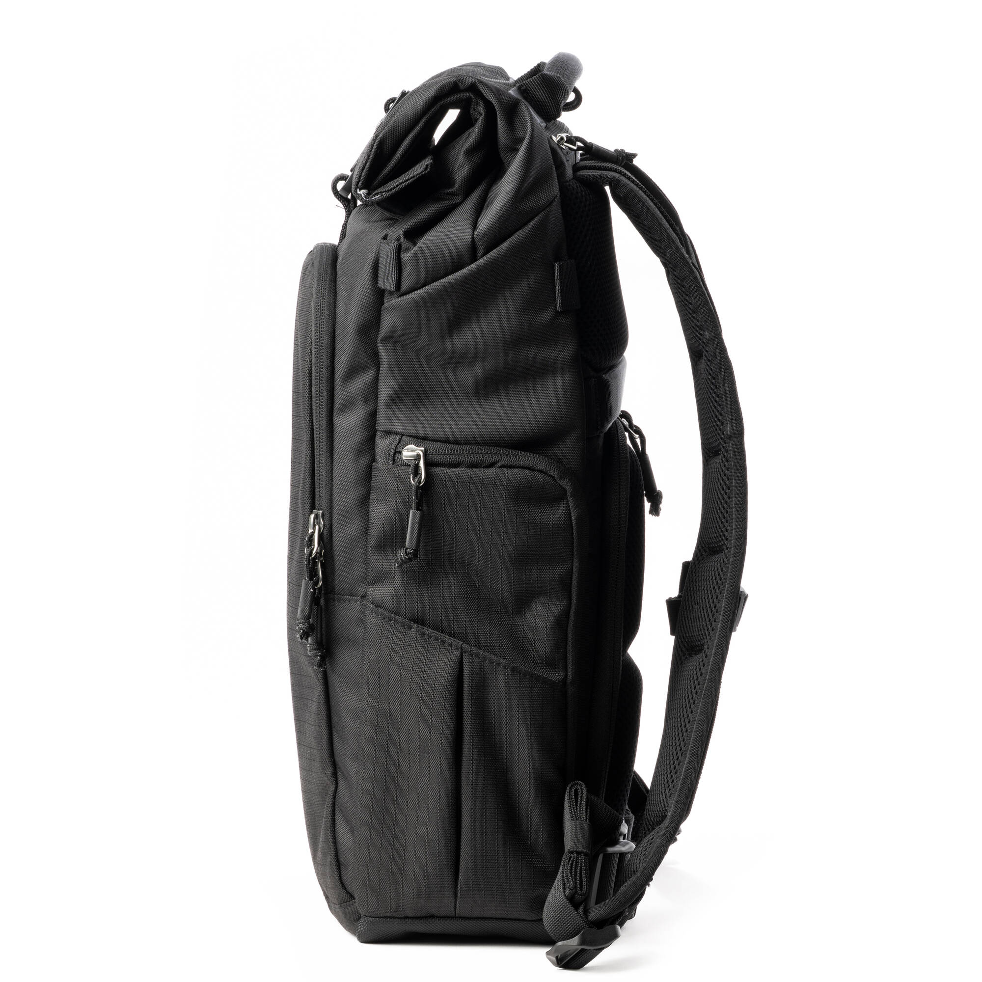 Think Tank Photo FocusPoint Rolltop Camera Backpack (Asphalt Black, 22 L)