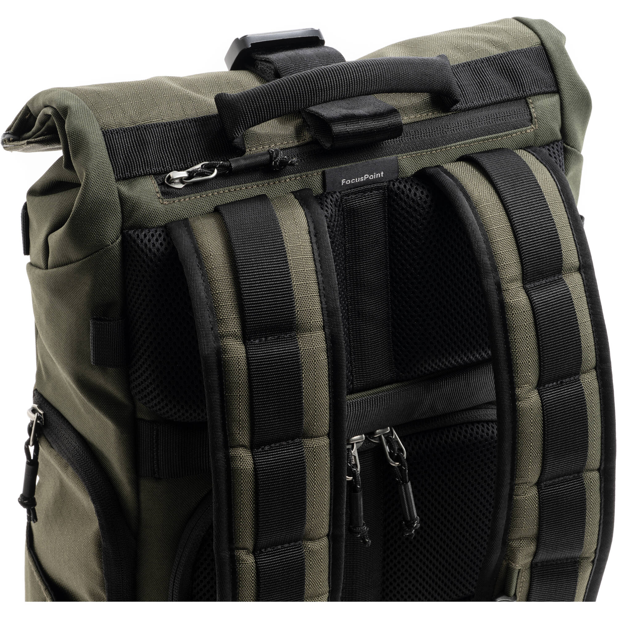 Think Tank Photo FocusPoint Rolltop Camera Backpack (Greenway, 22 L)