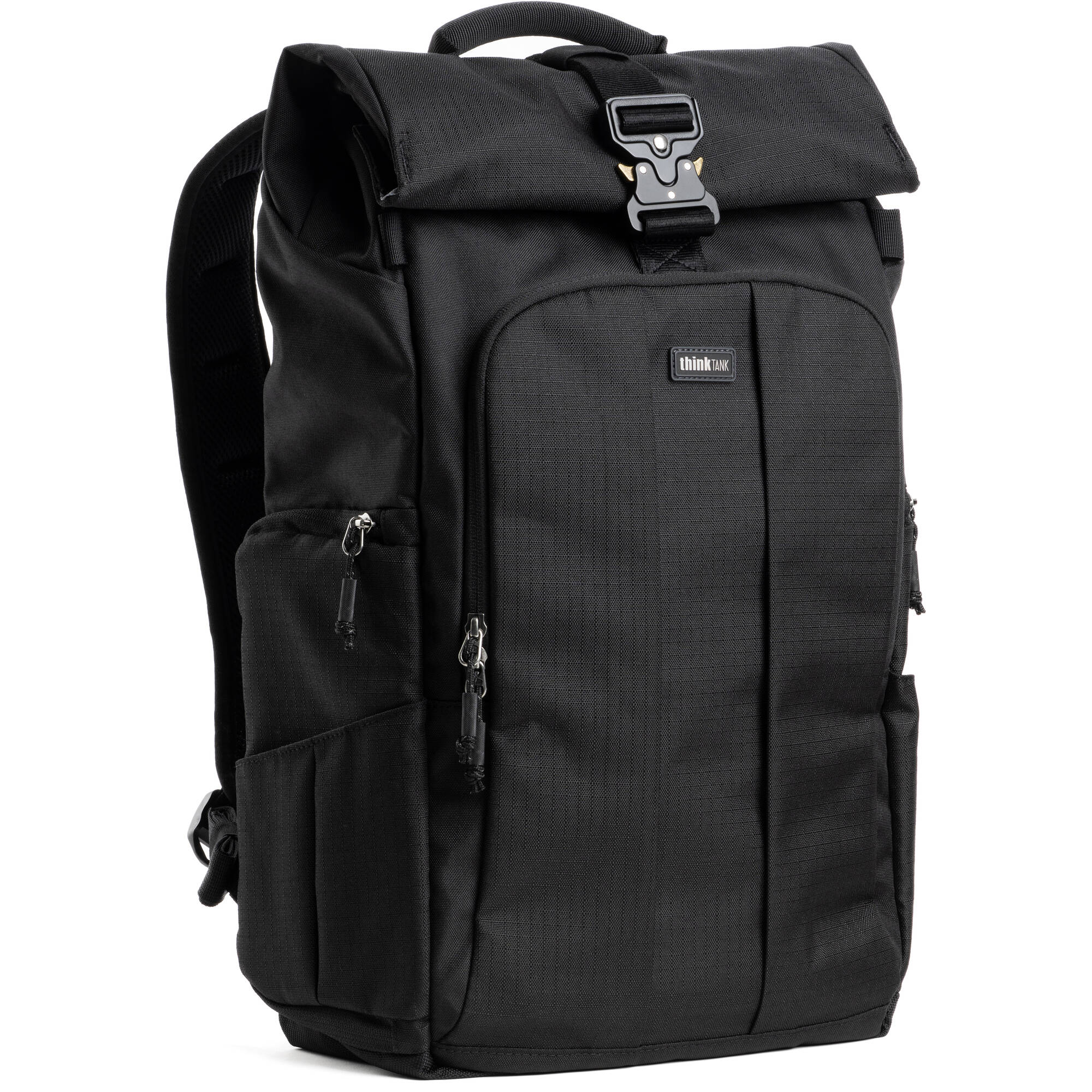 Think Tank Photo FocusPoint Rolltop Camera Backpack (Asphalt Black, 30 L)