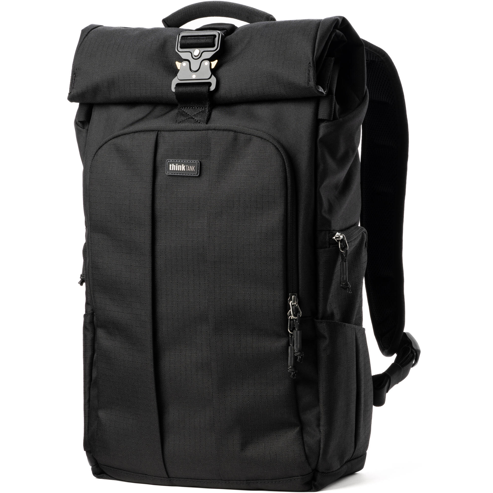 Think Tank Photo FocusPoint Rolltop Camera Backpack (Asphalt Black, 30 L)