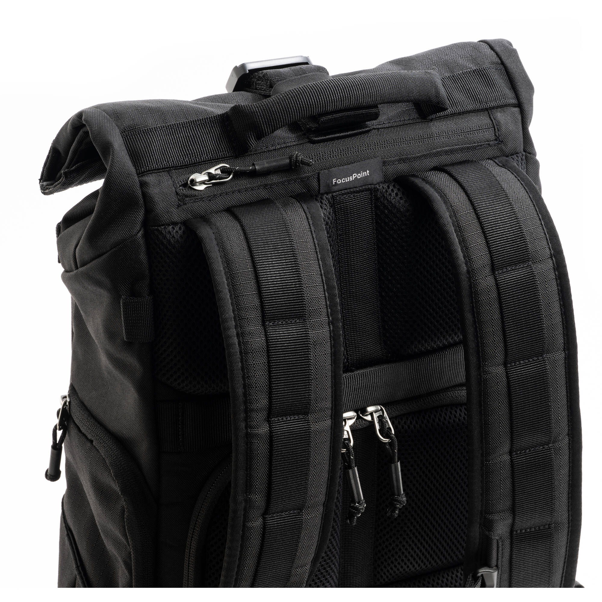 Think Tank Photo FocusPoint Rolltop Camera Backpack (Asphalt Black, 30 L)