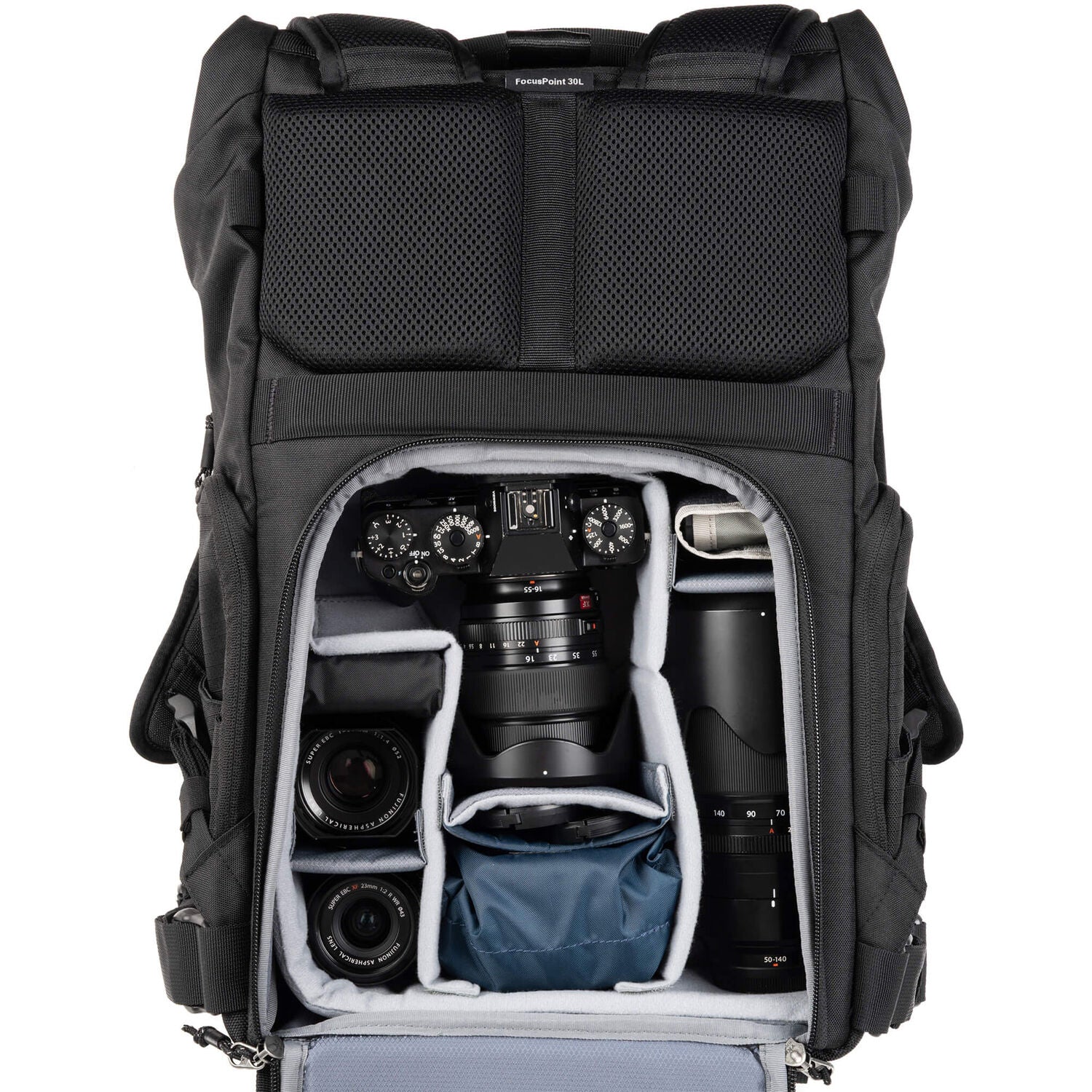Think Tank Photo FocusPoint Rolltop Camera Backpack (Golden Hour, 30 L)