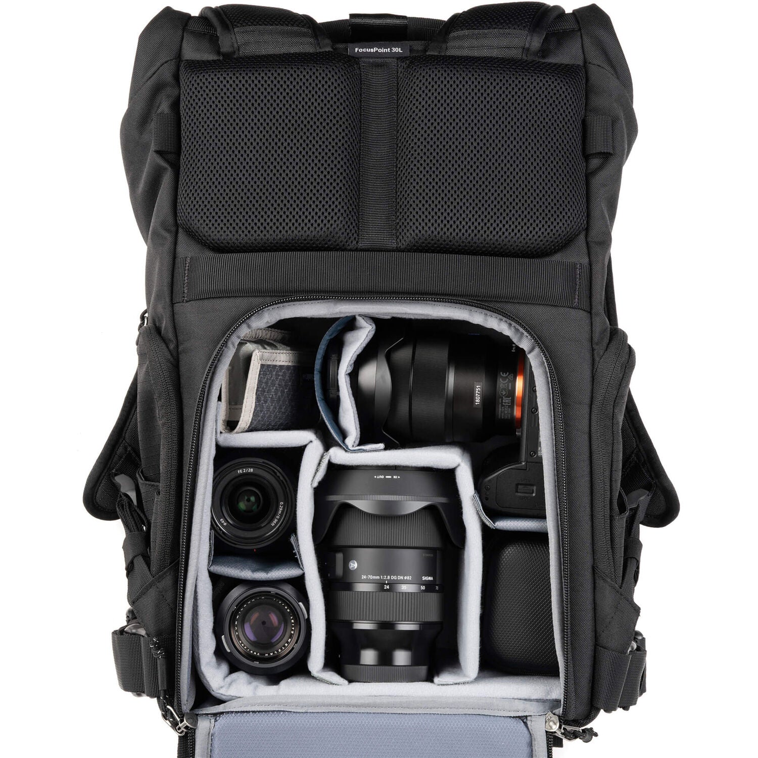 Think Tank Photo FocusPoint Rolltop Camera Backpack (Golden Hour, 30 L)