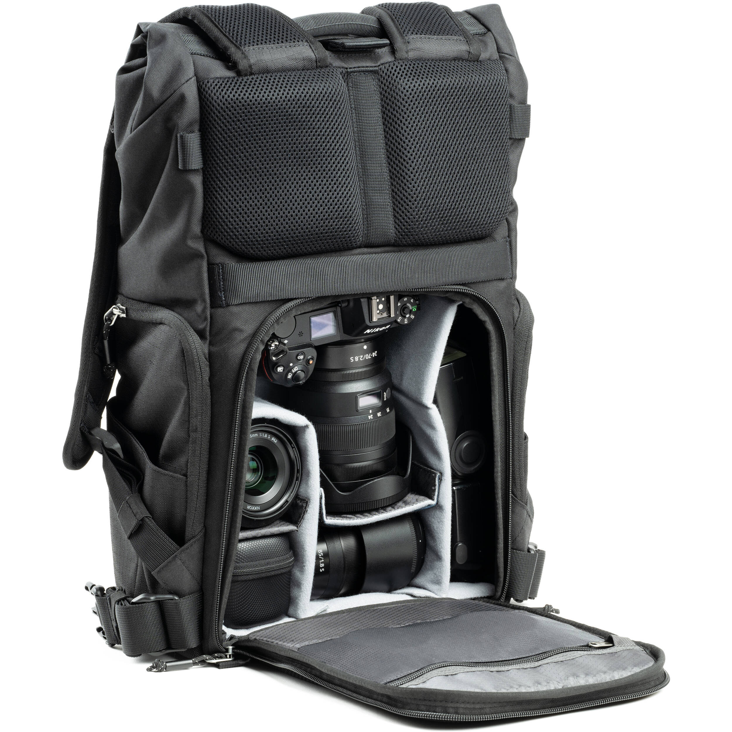 Think Tank Photo FocusPoint Rolltop Camera Backpack (Golden Hour, 30 L)