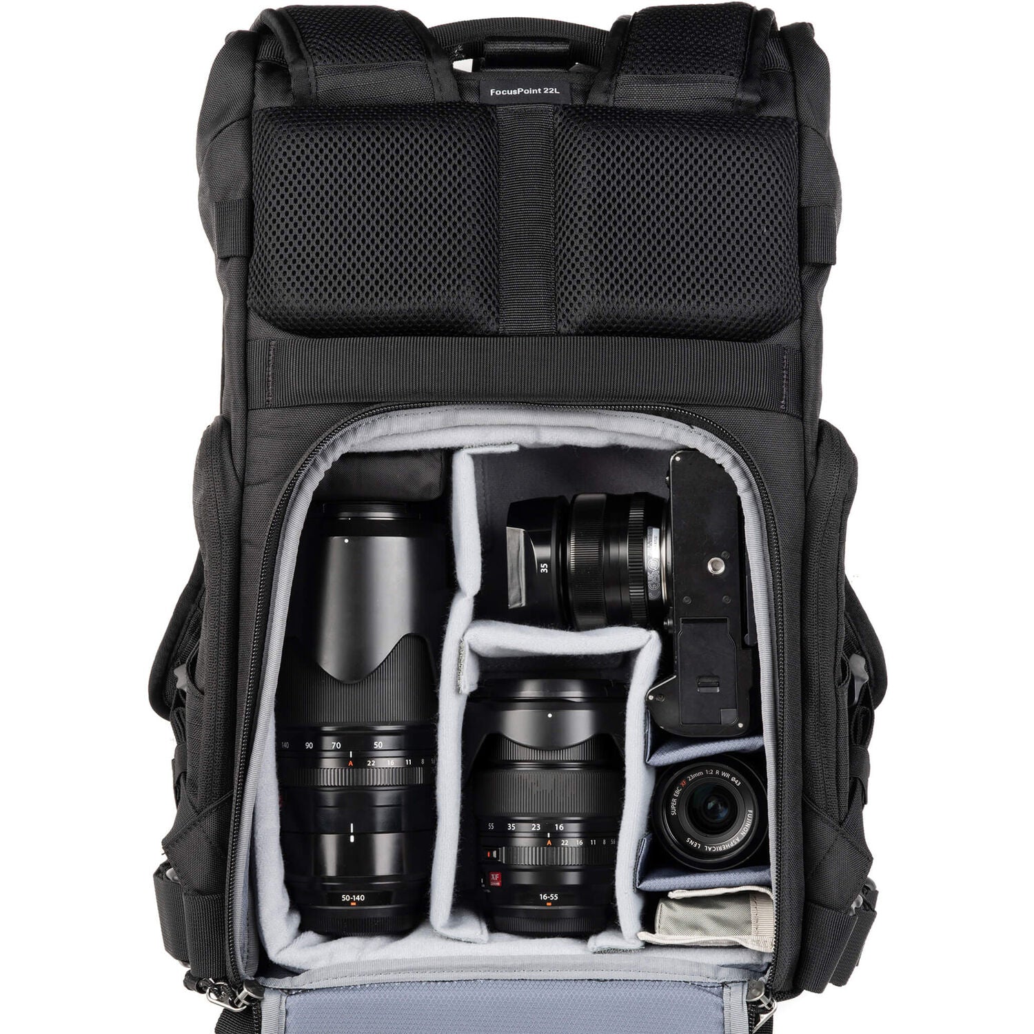 Think Tank Photo FocusPoint Rolltop caméra Sac à dos (Urban Rust, 22 L)