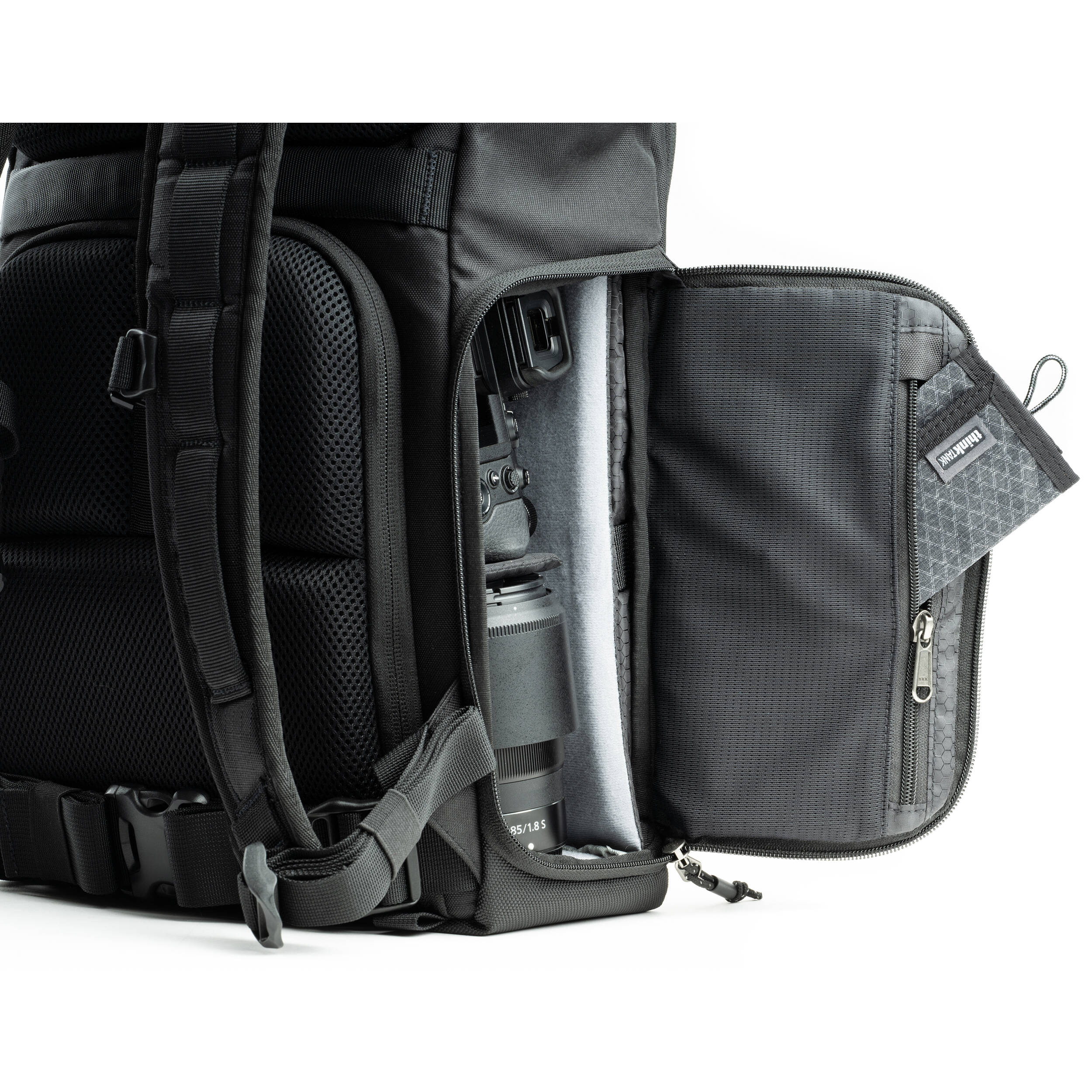 Think Tank Photo FocusPoint Rolltop caméra Sac à dos (Urban Rust, 22 L)