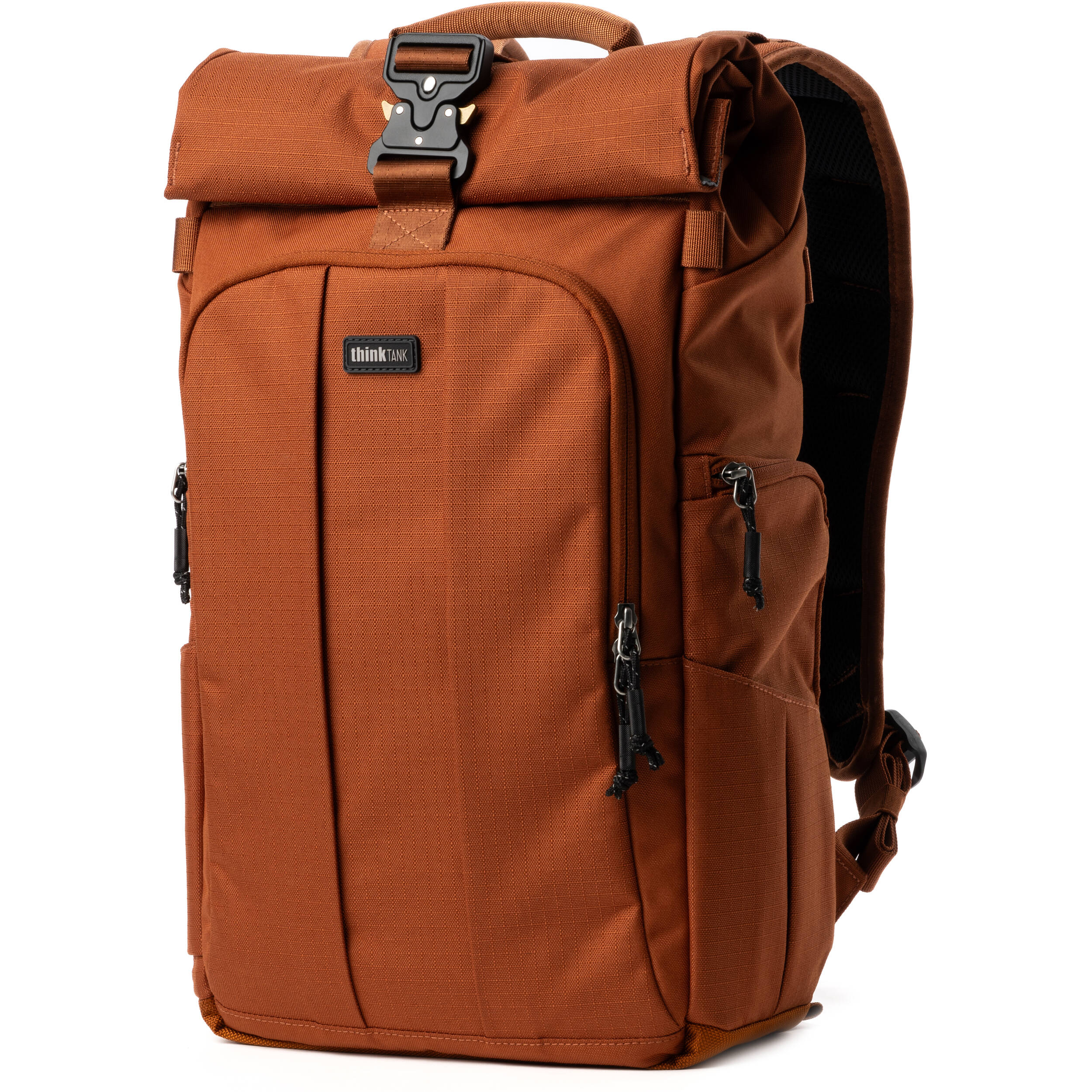 Think Tank Photo FocusPoint Rolltop caméra Sac à dos (Urban Rust, 22 L)