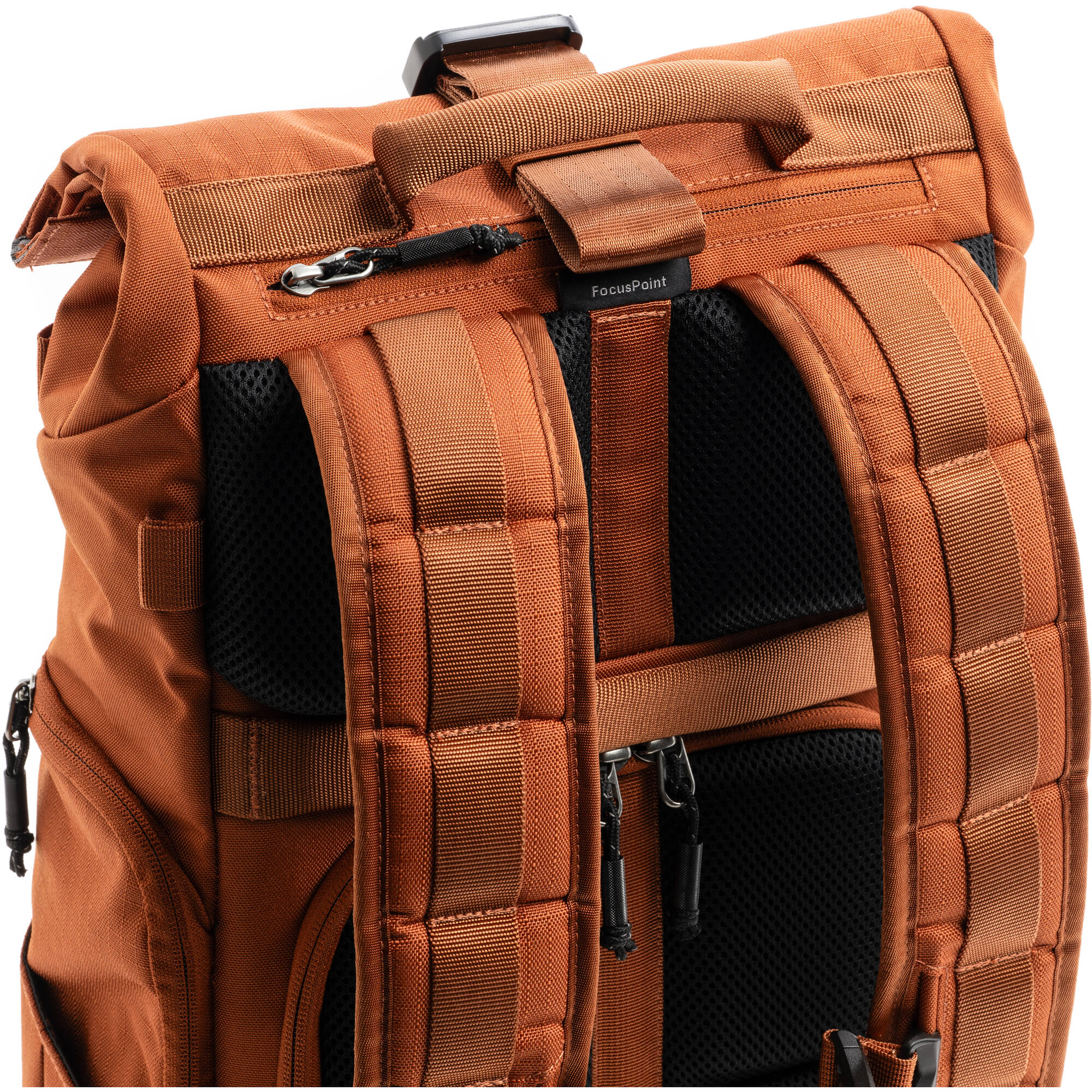 Think Tank Photo FocusPoint Rolltop caméra Sac à dos (Urban Rust, 22 L)