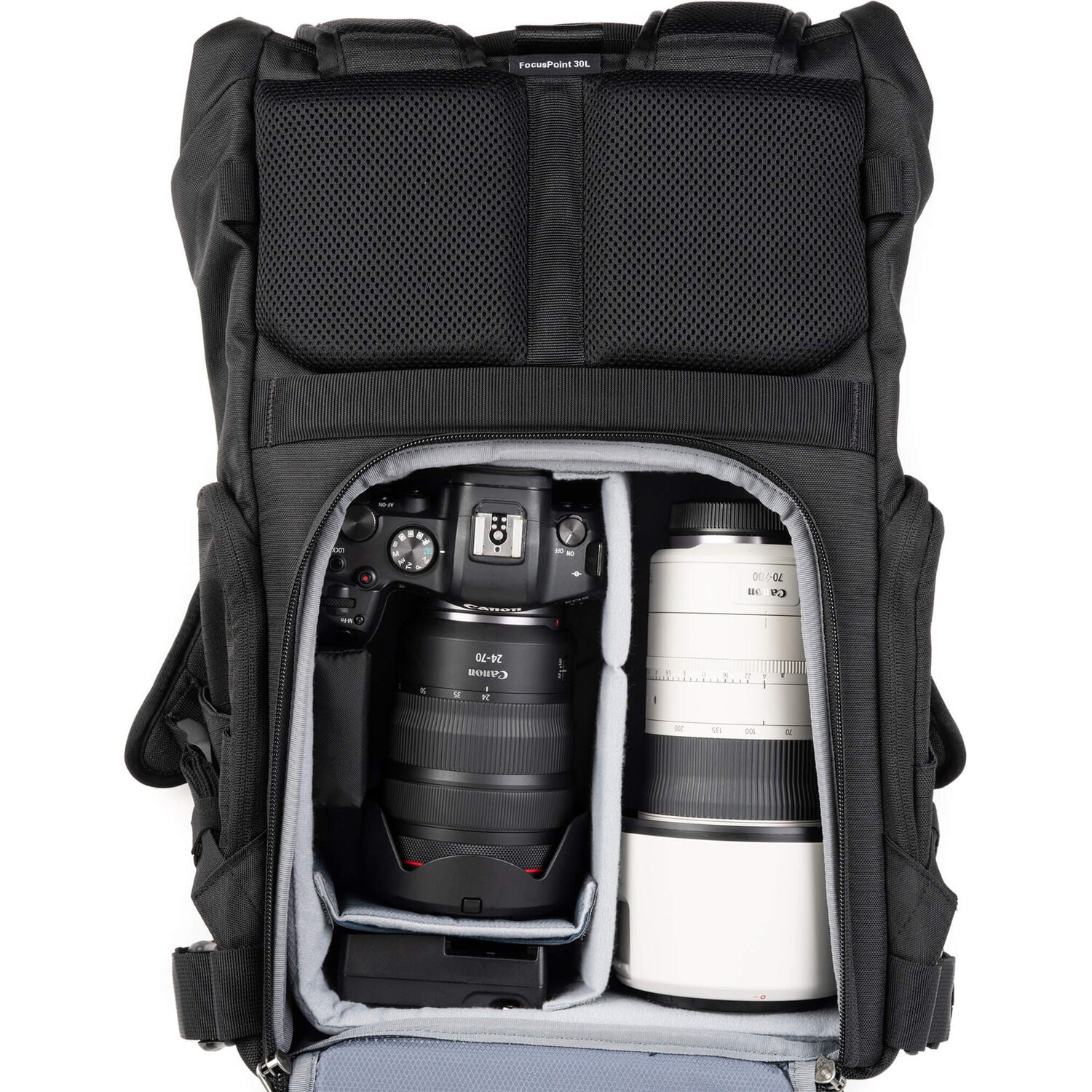Think Tank Photo FocusPoint Rolltop caméra Sac à dos (Urban Rust, 30 L)