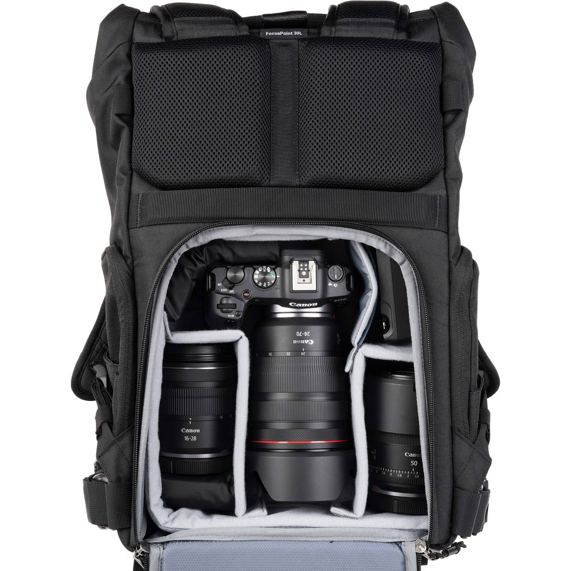 Think Tank Photo FocusPoint Rolltop caméra Sac à dos (Urban Rust, 30 L)
