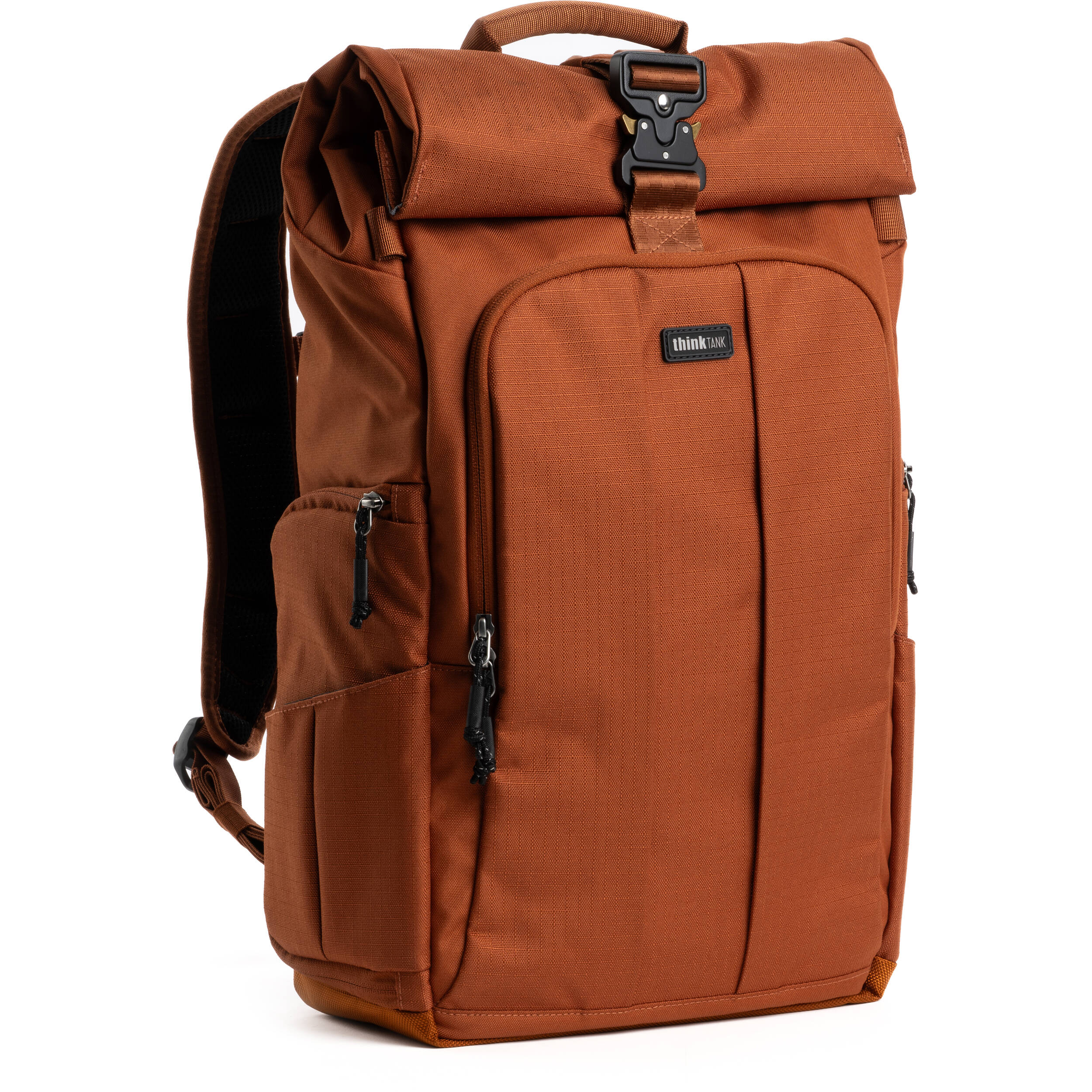 Think Tank Photo FocusPoint Rolltop caméra Sac à dos (Urban Rust, 30 L)