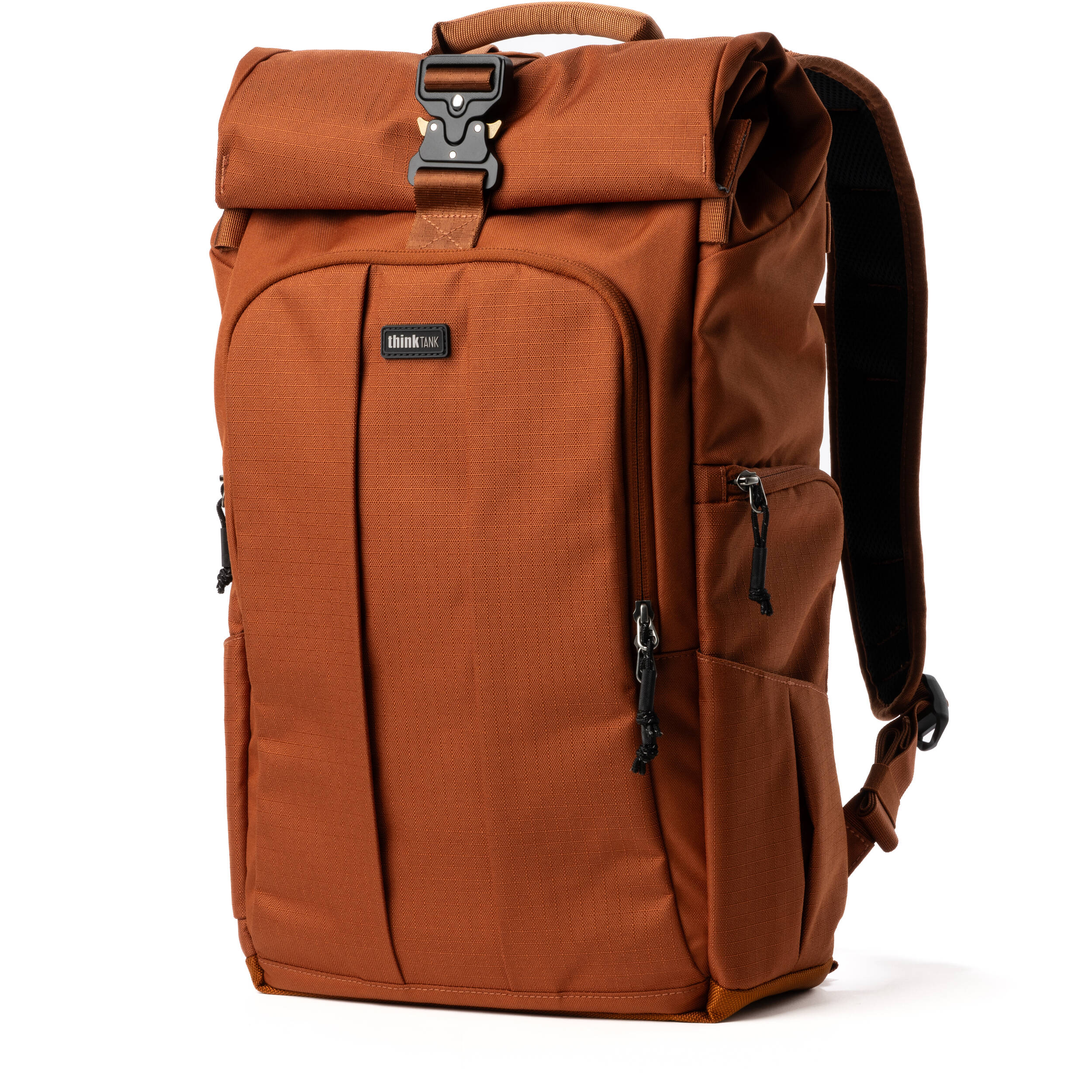 Think Tank Photo FocusPoint Rolltop caméra Sac à dos (Urban Rust, 30 L)