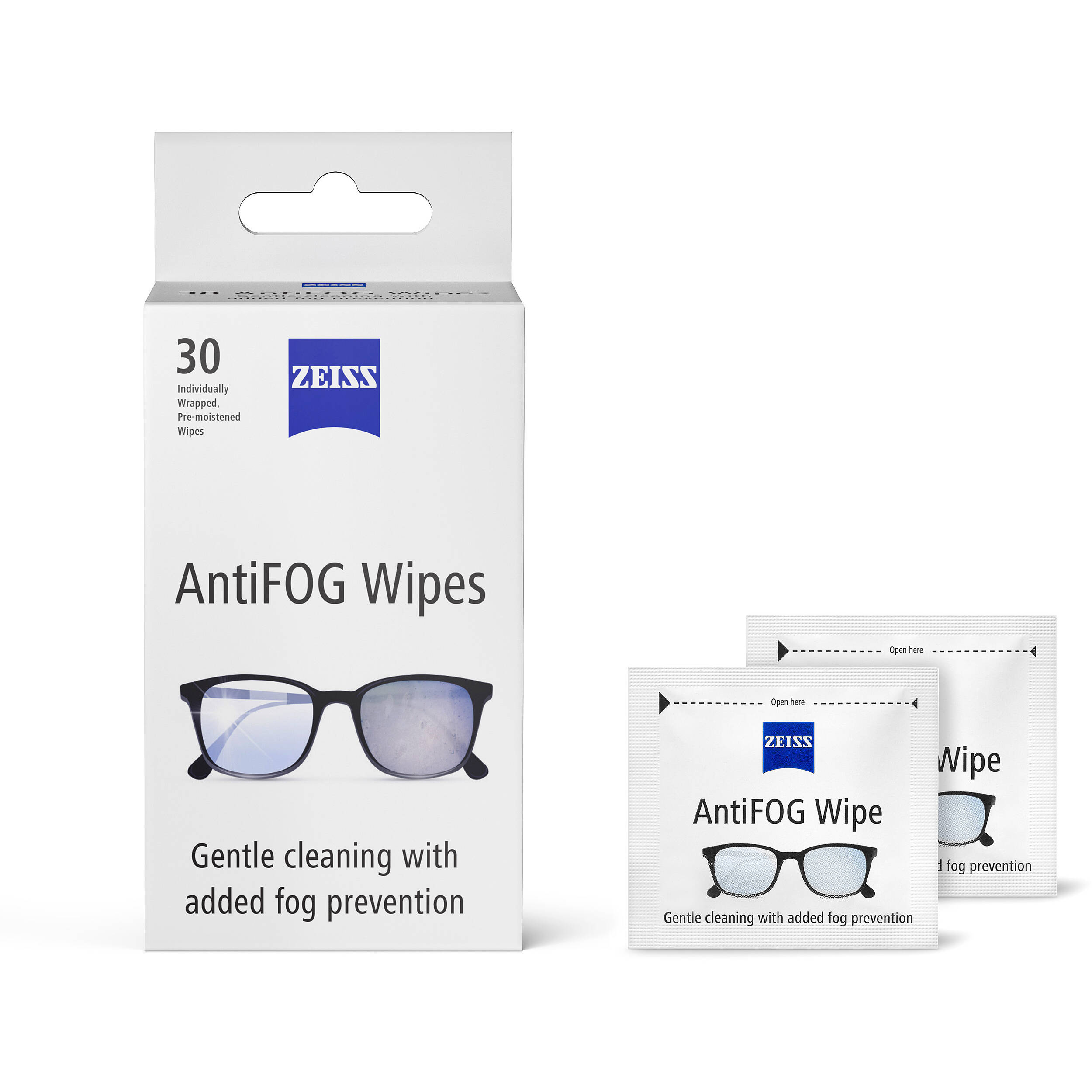 Zeiss Anti-fog  wipes - 30 count