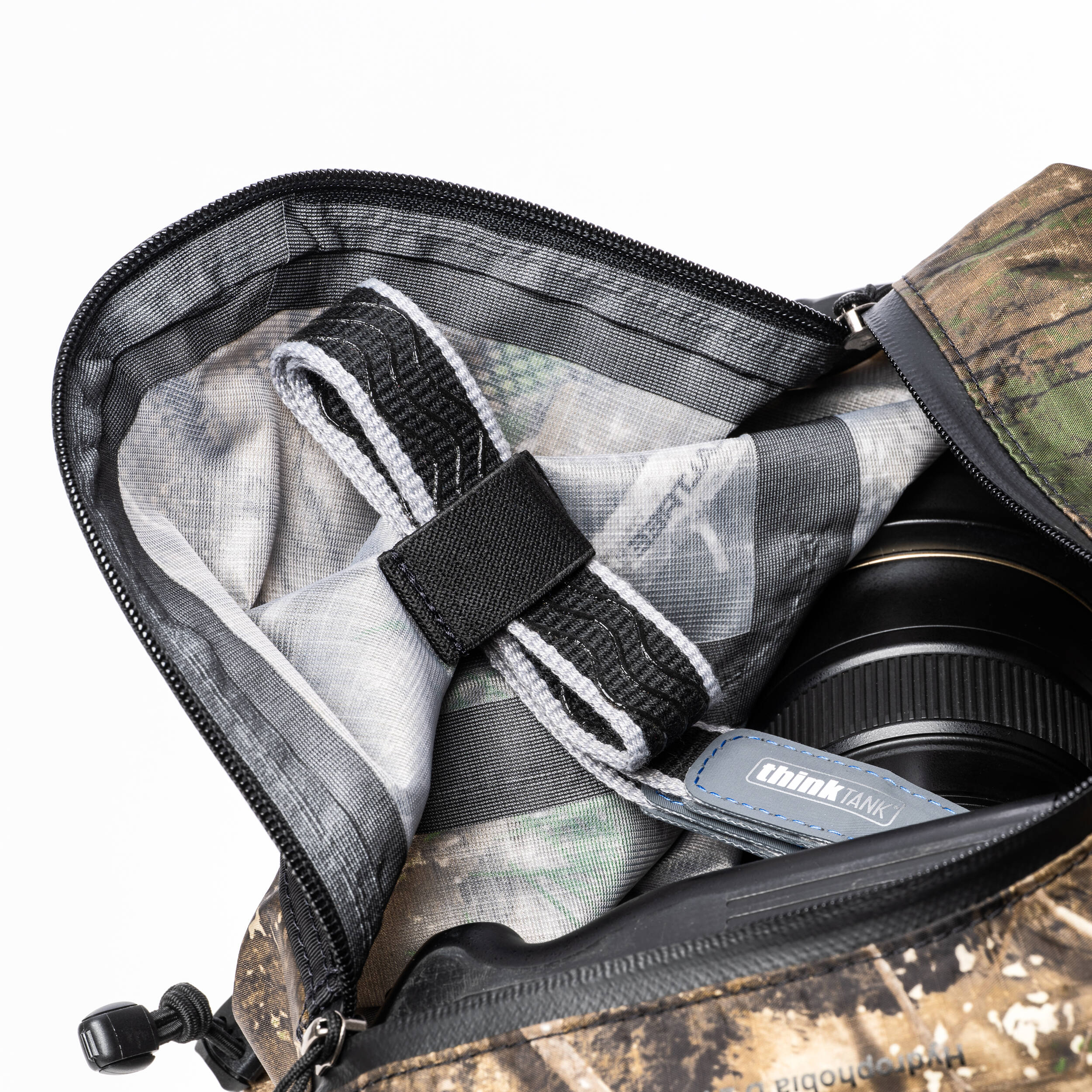 Think Tank Photo Hydrophobia D 24-70 Rain Cover (Realtree Camo)