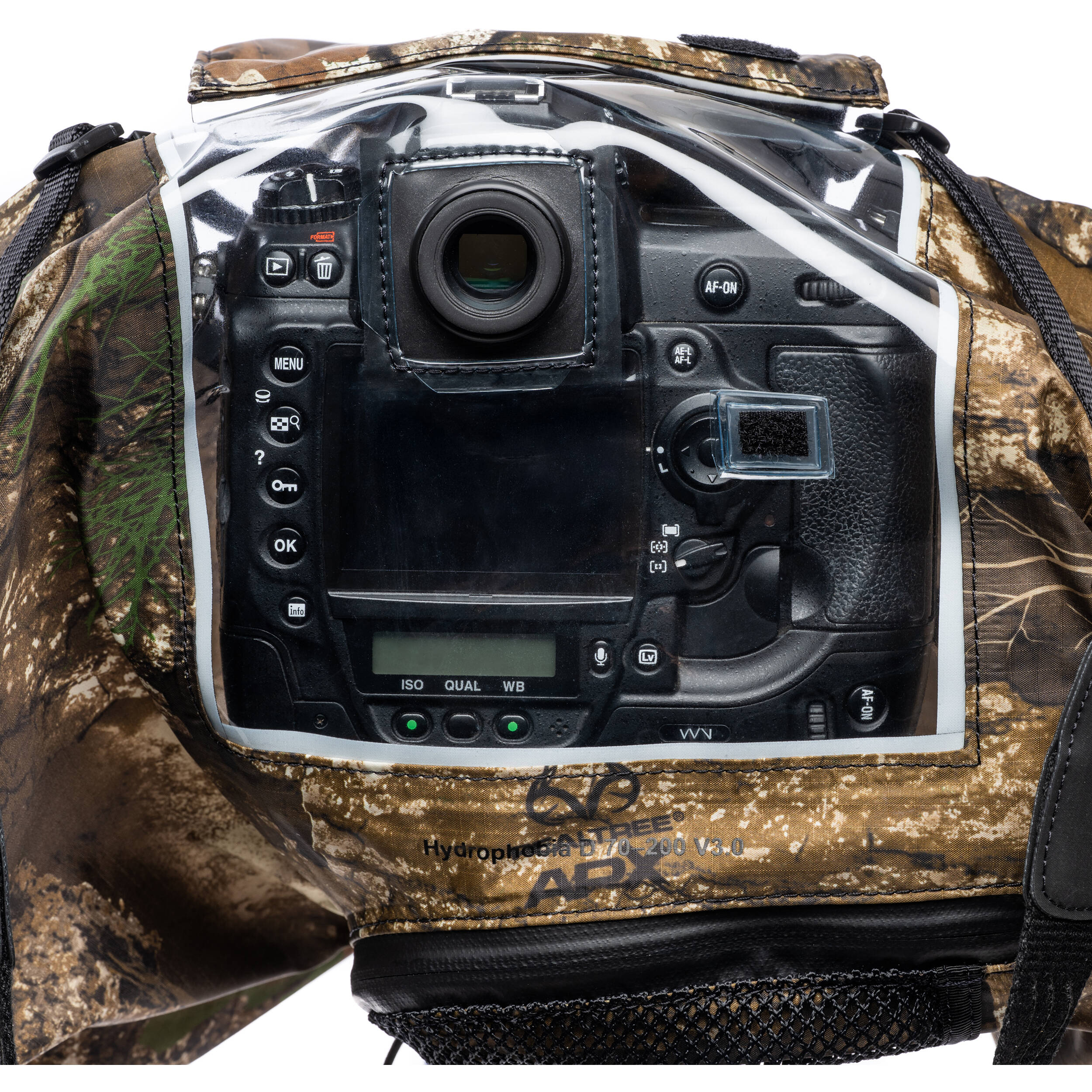 Think Tank Photo Hydrophobia D 70-200 Rain Cover (Realtree Camo)