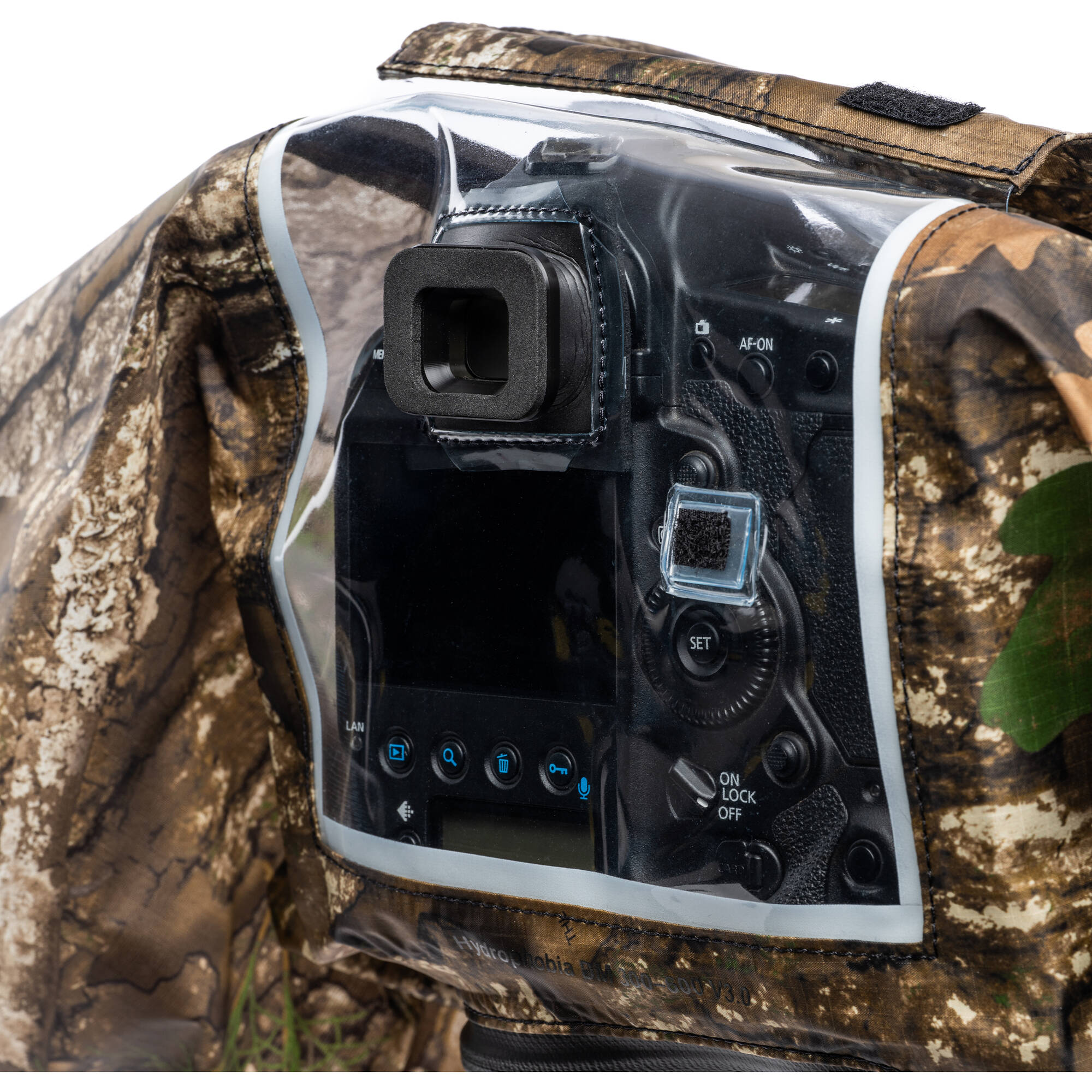 Think Tank Photo Hydrophobia DM 300-600 Rain Cover (Realtree Camo)